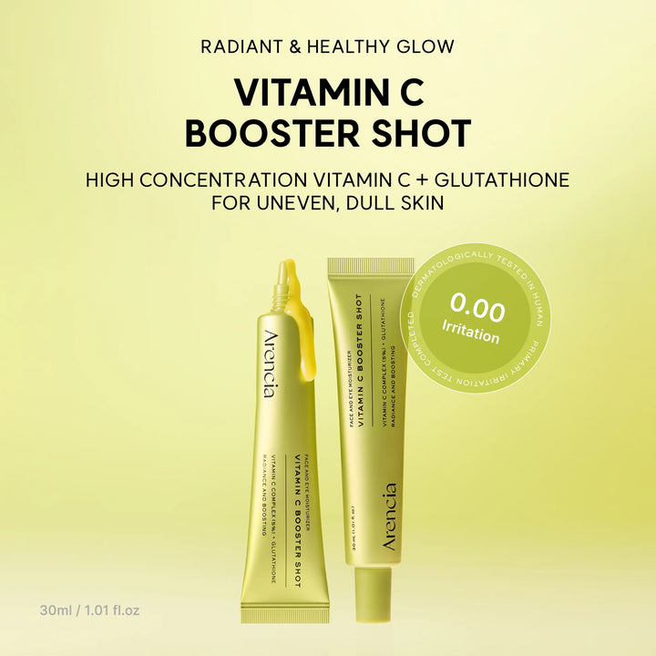 Arencia Vitamin C Booster Shot for Bright, Healthy Skin Glow
