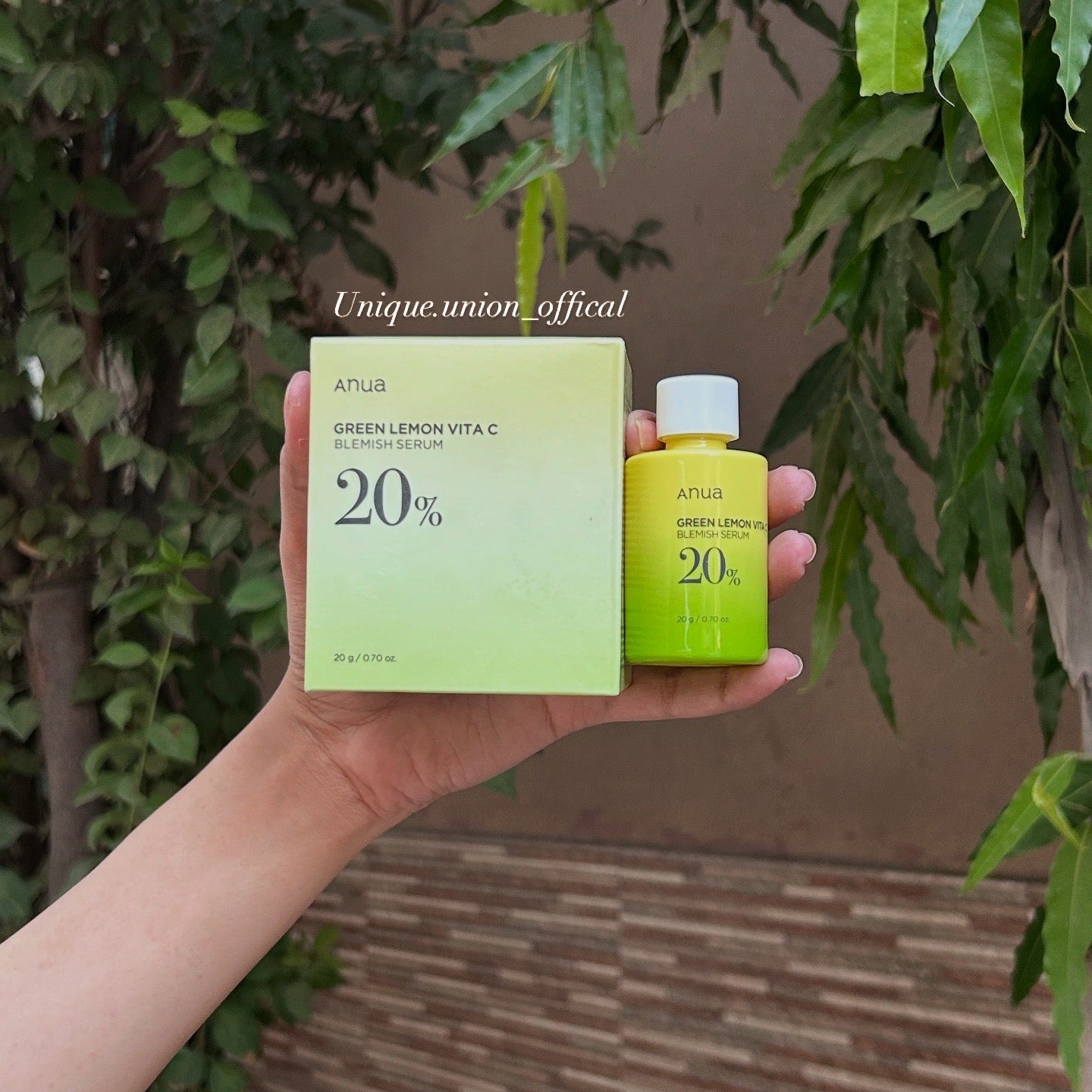 ANUA Green Lemon Vita C 20% Blemish Serum