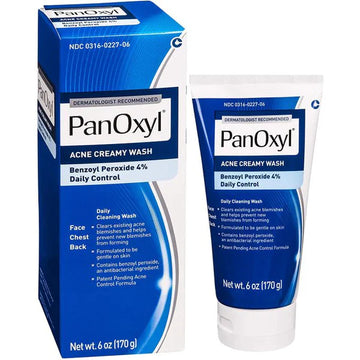 PanOxyl® Acne Creamy Wash Benzoyl Peroxide  4% 156g