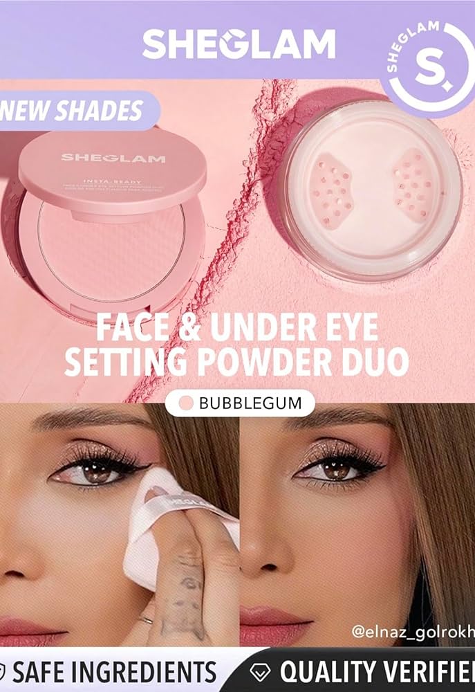 Sheglam Insta-Ready Face & Under Eye Setting Powder