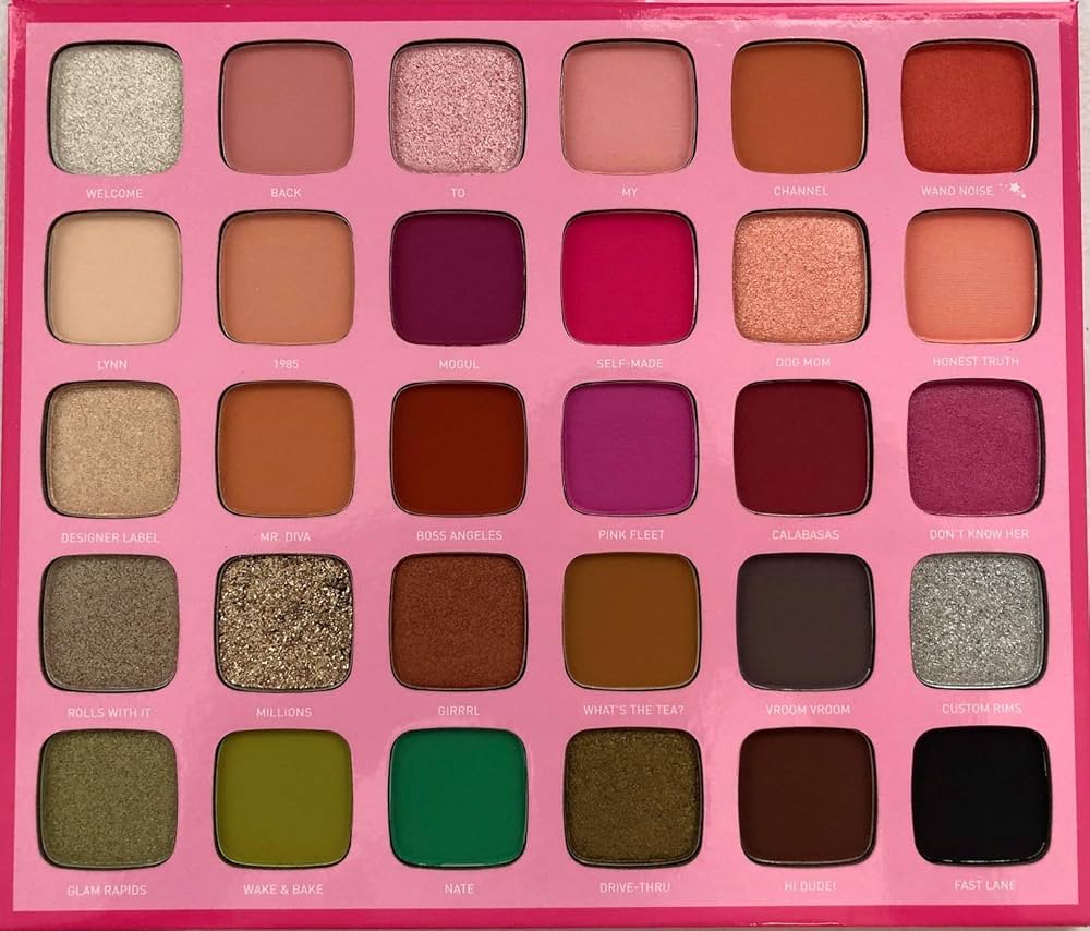 Morphe X The Jeffree Star Artistry Eye Shadow Palette