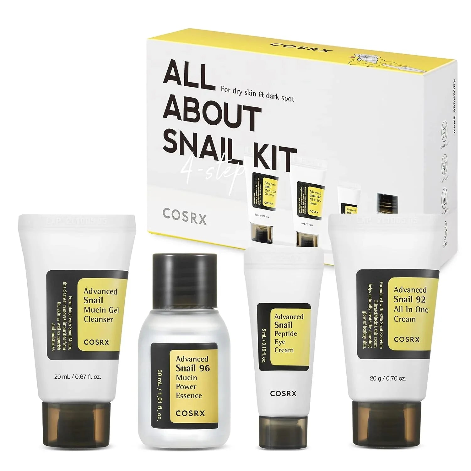 COSRX-ALL ABOUT SNAIL KIT 4-step