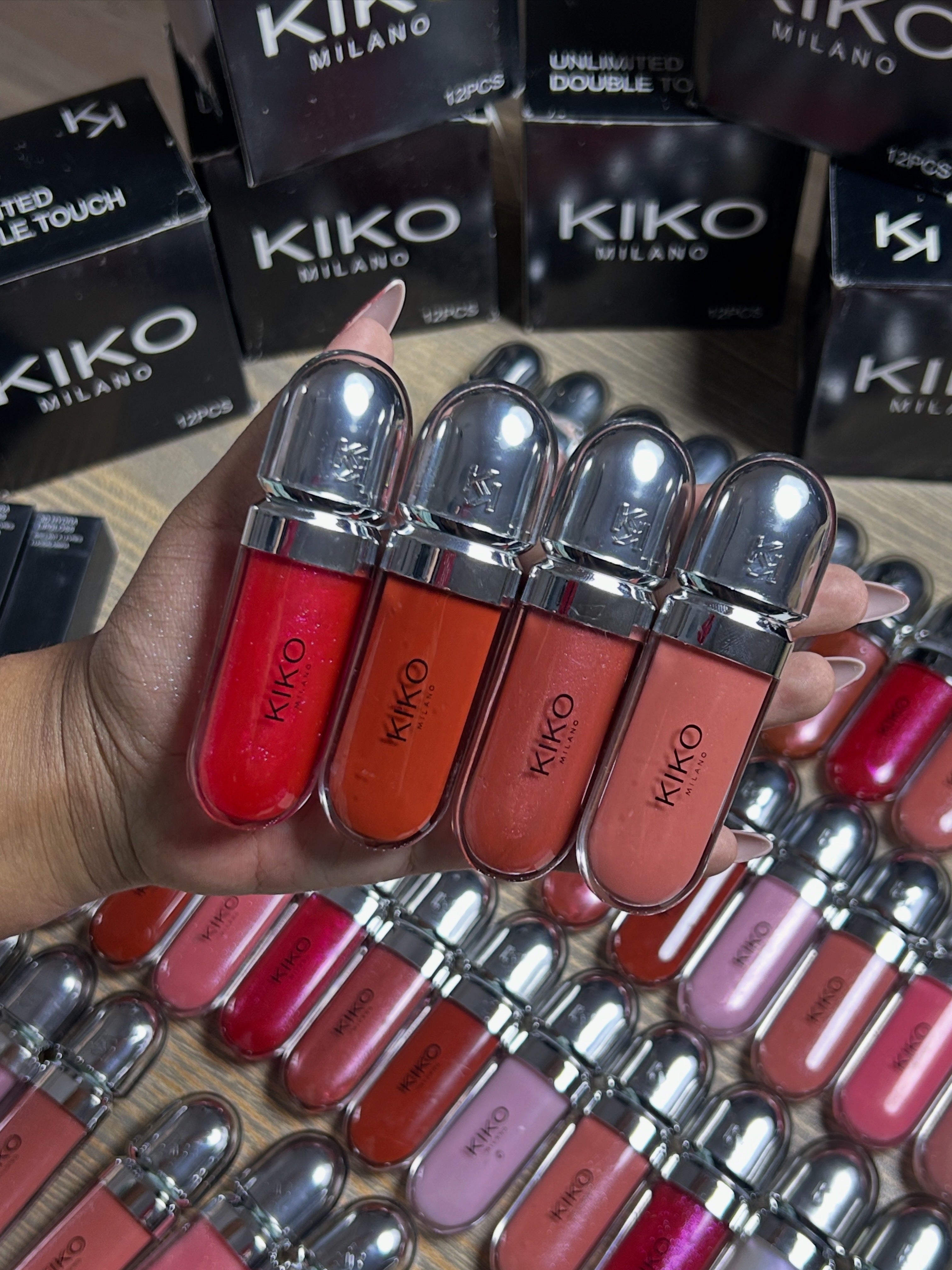 Kiko Milano 3d hydra lip gloss ( most trendy shades )