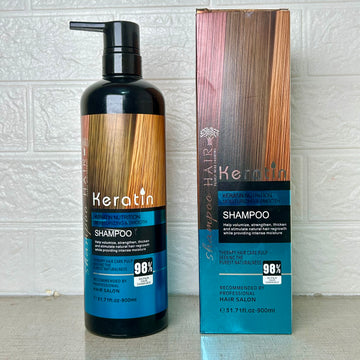 Keratin Straightening Sulfate Free Hair Shampoo