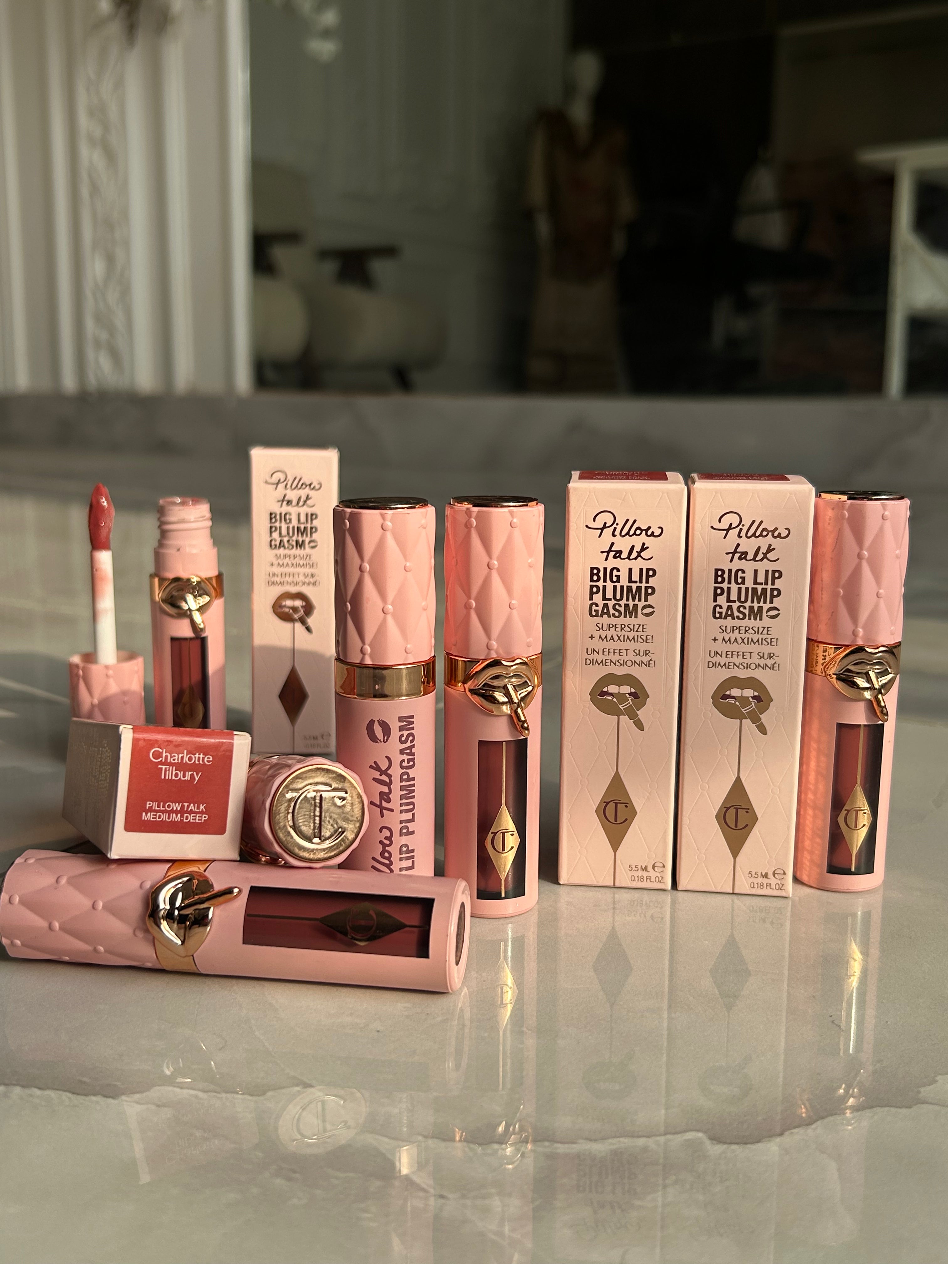 charlotte tilbury pillow talk big lip plum gasm