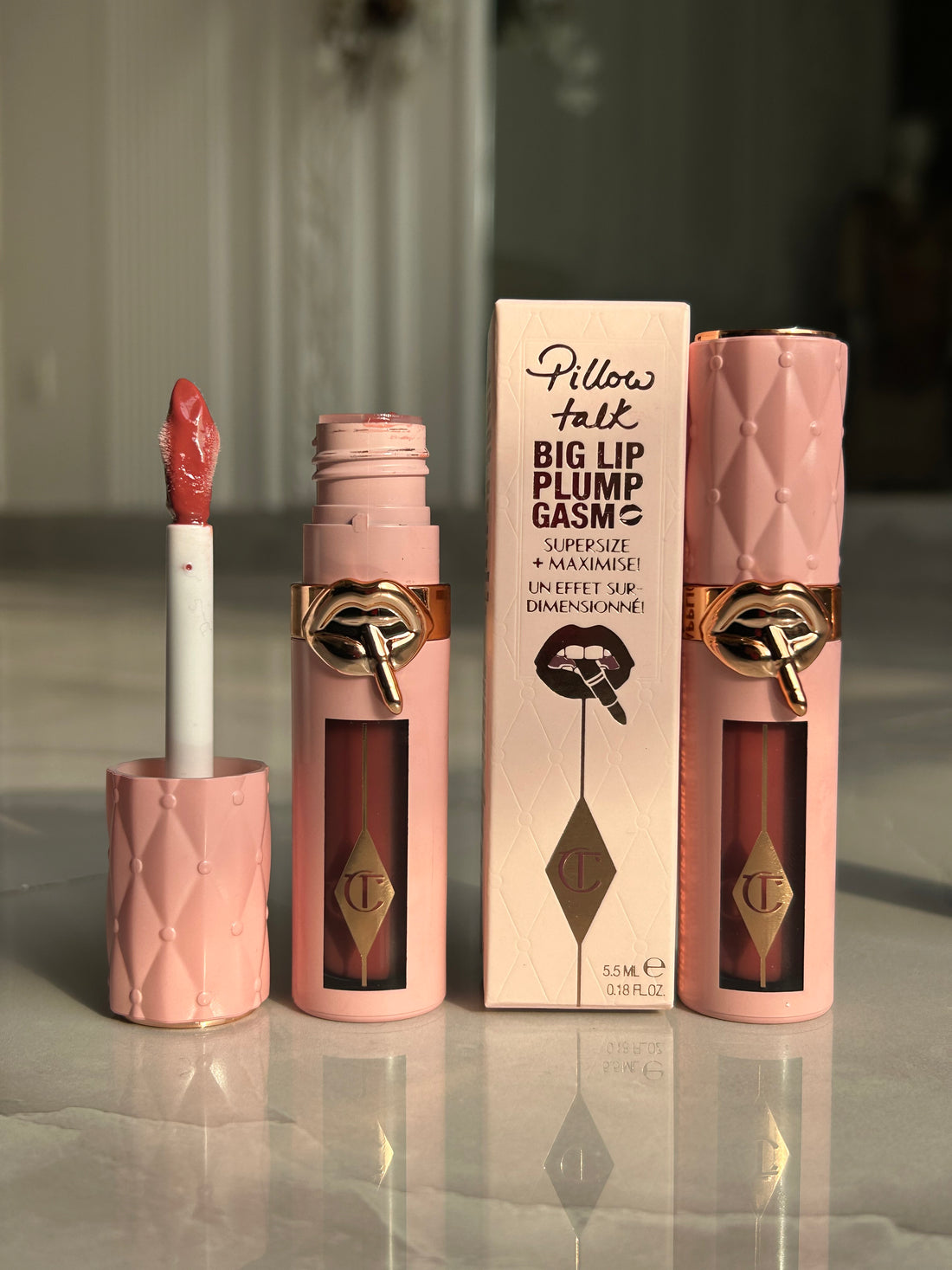 charlotte tilbury pillow talk big lip plum gasm