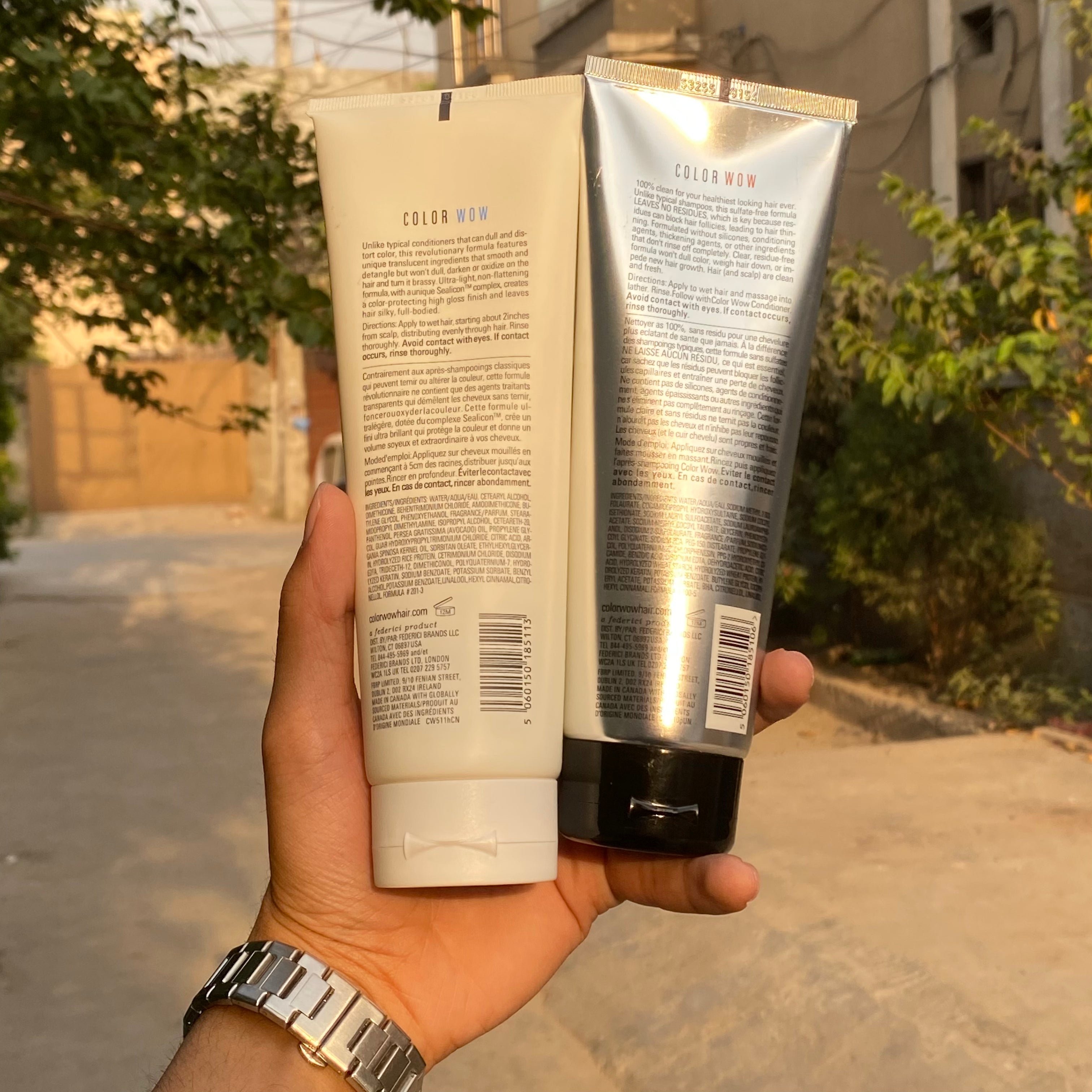 COLOR WOW DREAM COAT "COLOR SECURITY SHAMPOO + CONDITIONER"