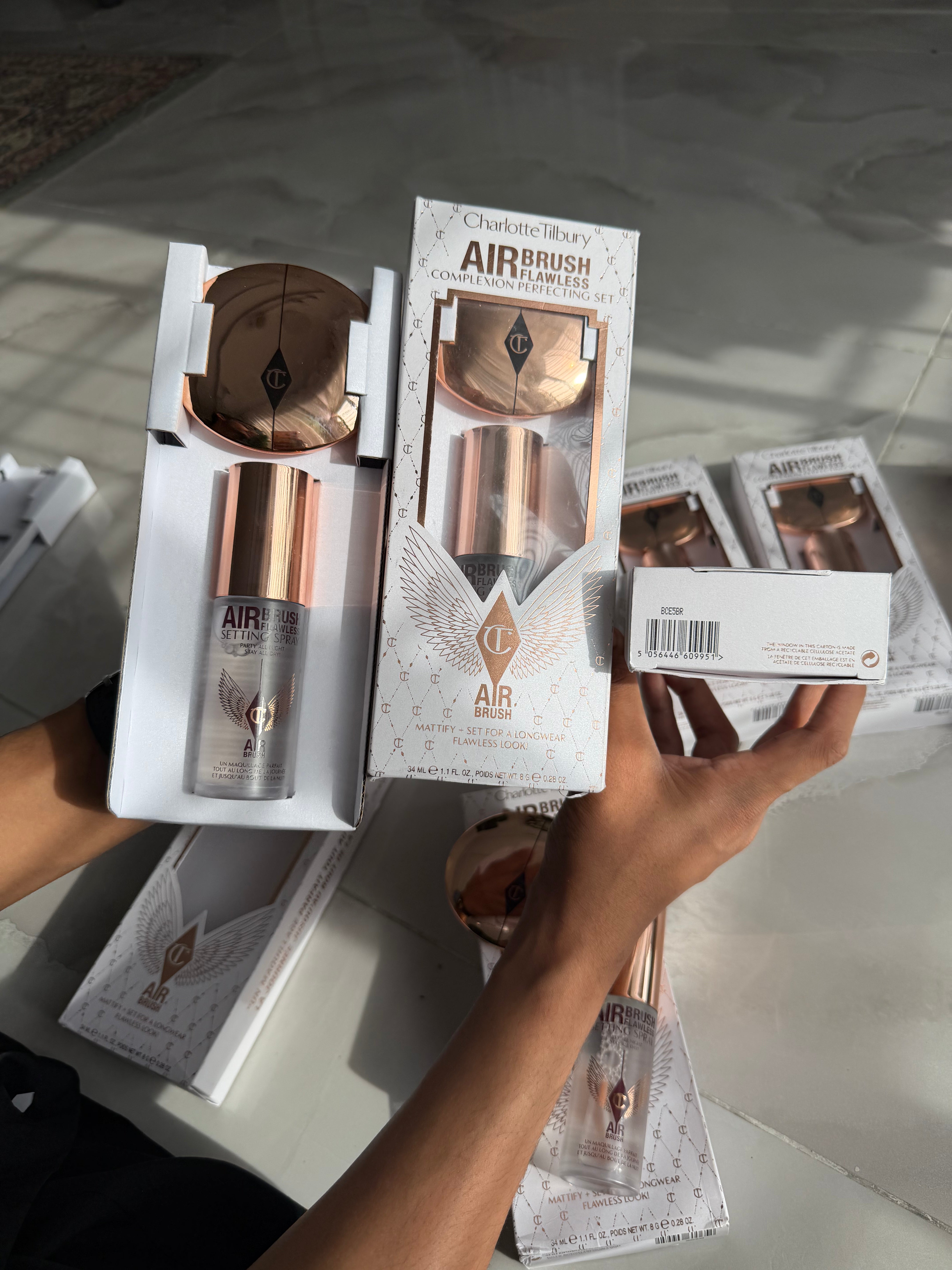 CHARLOTTE TILBURY Airbrush Brightening Flawless Finish Gift Set