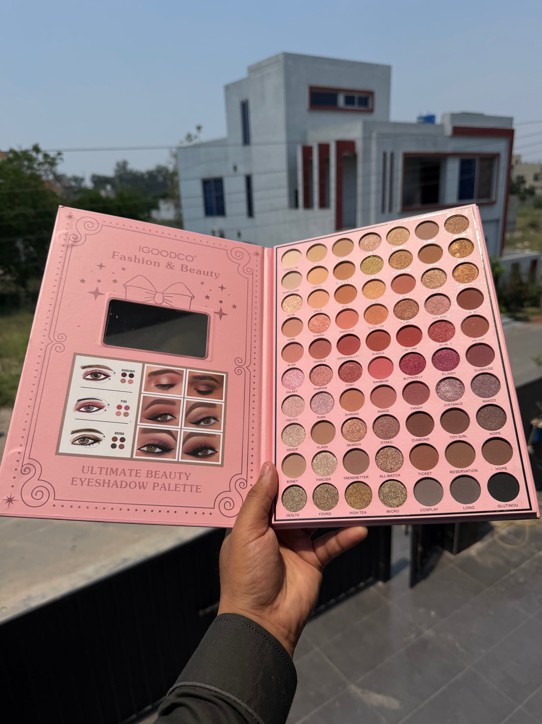 IGOODCO 70 COLOR FASHION EYESHADOW PALETTE