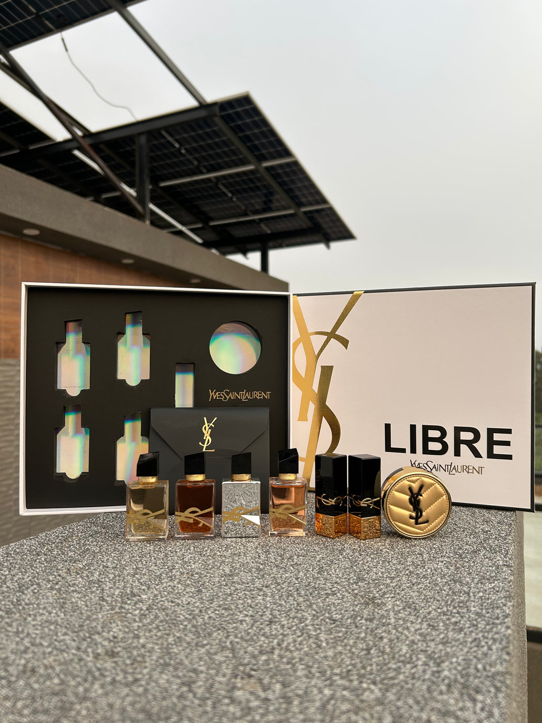 YSL Yves Saint Laurent mini fragrance and beauty gift set
