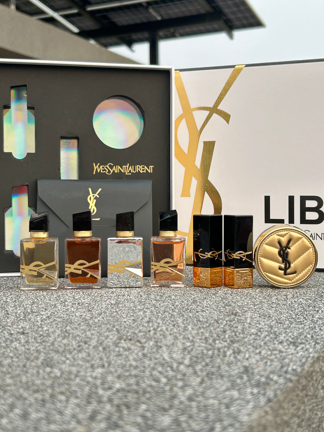 YSL Yves Saint Laurent mini fragrance and beauty gift set