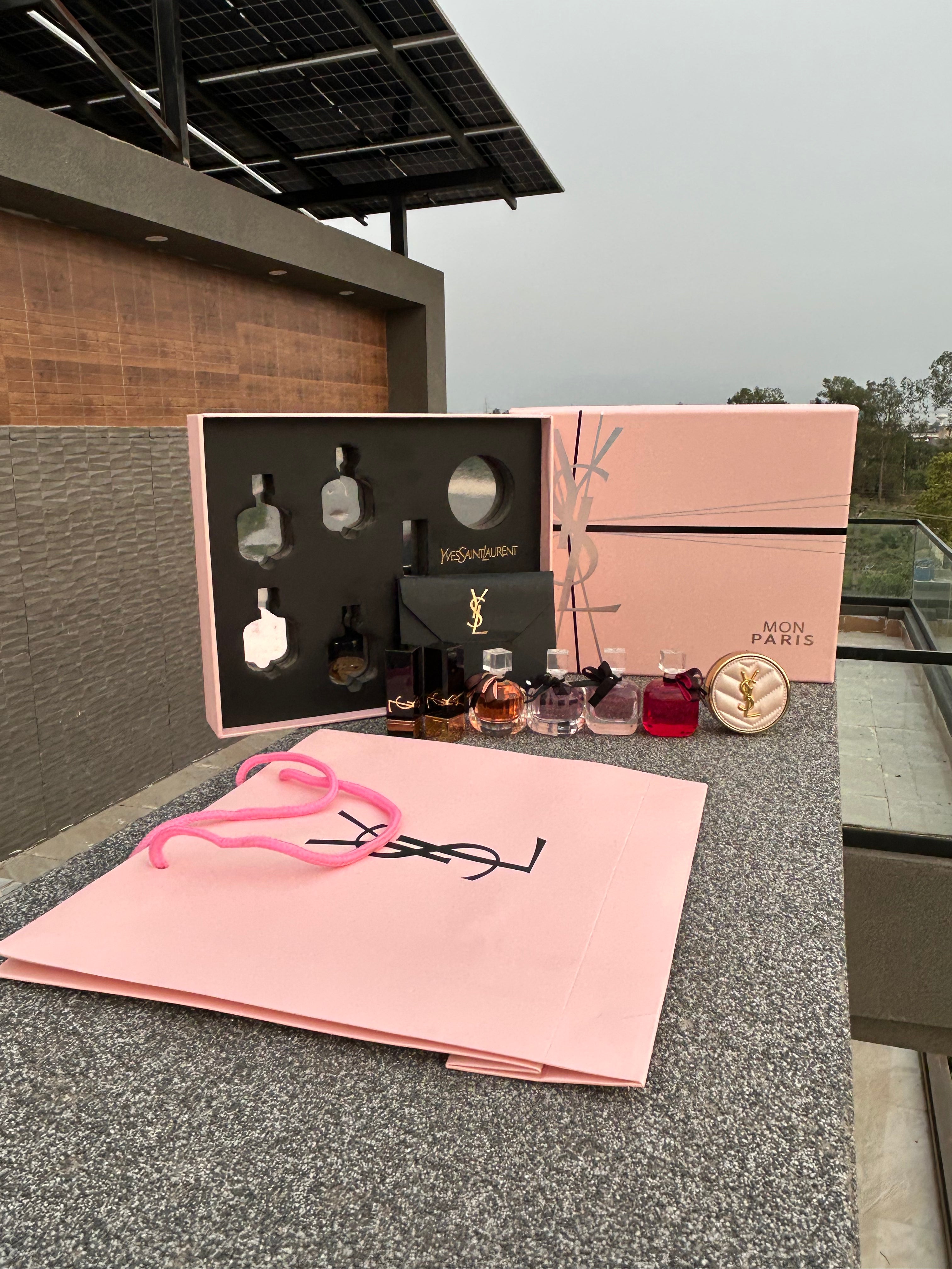 YSL Yves Saint Laurent Mon Paris mini fragrance and beauty gift set