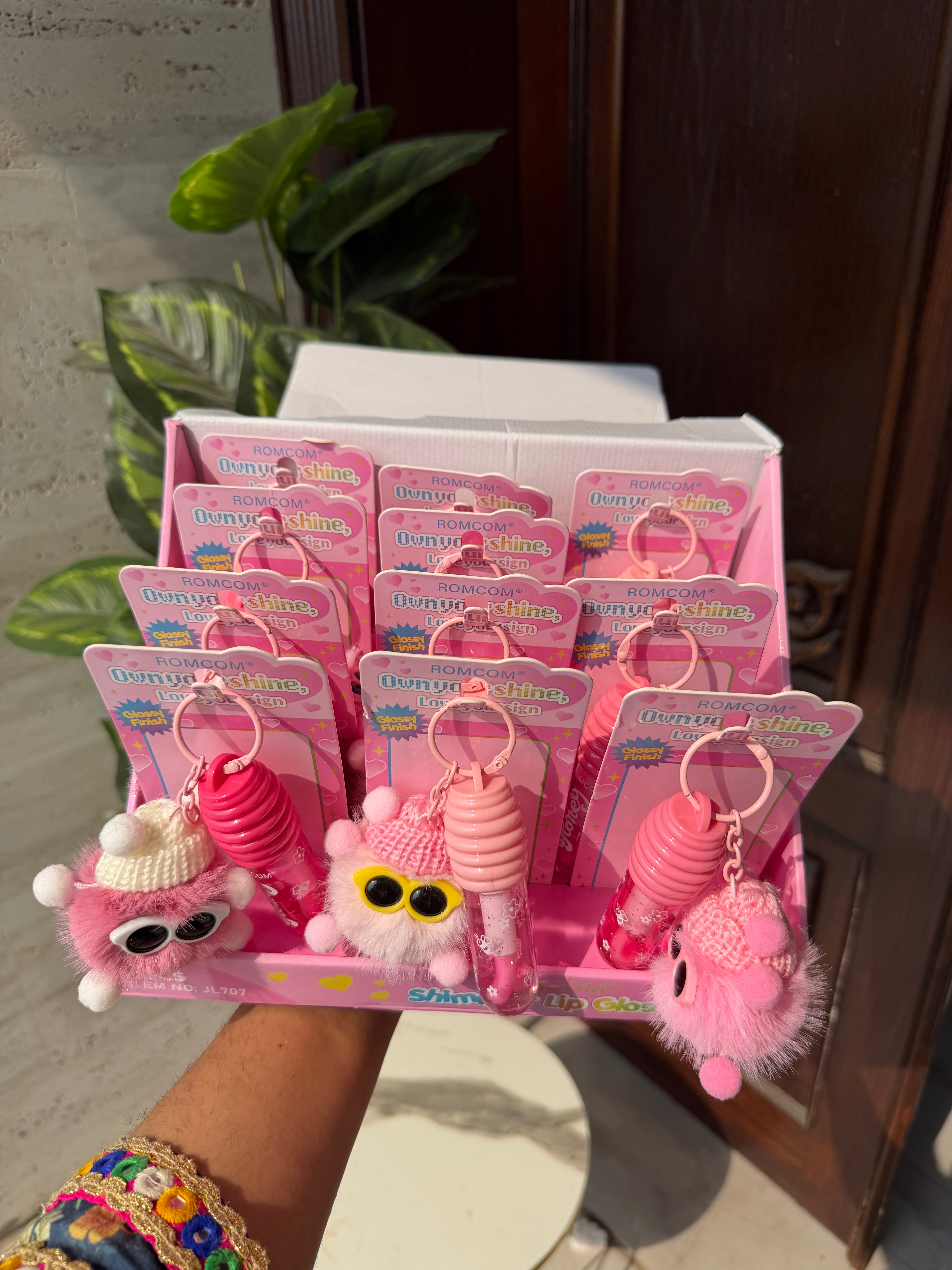 ROMCOM SHINE LIPGLOSS & TOY