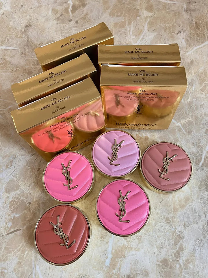 YSL- MAKE ME BLUSH 24H BUILDABLE BLURRING POWDER BLUSH