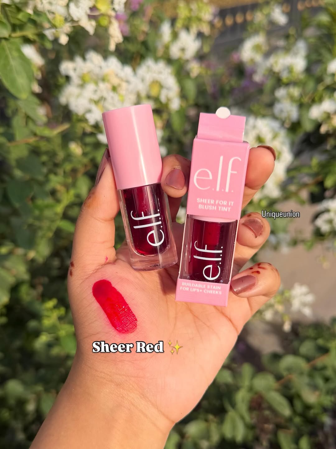 Elf - Sheer For It Blush Lip + Cheek Tint