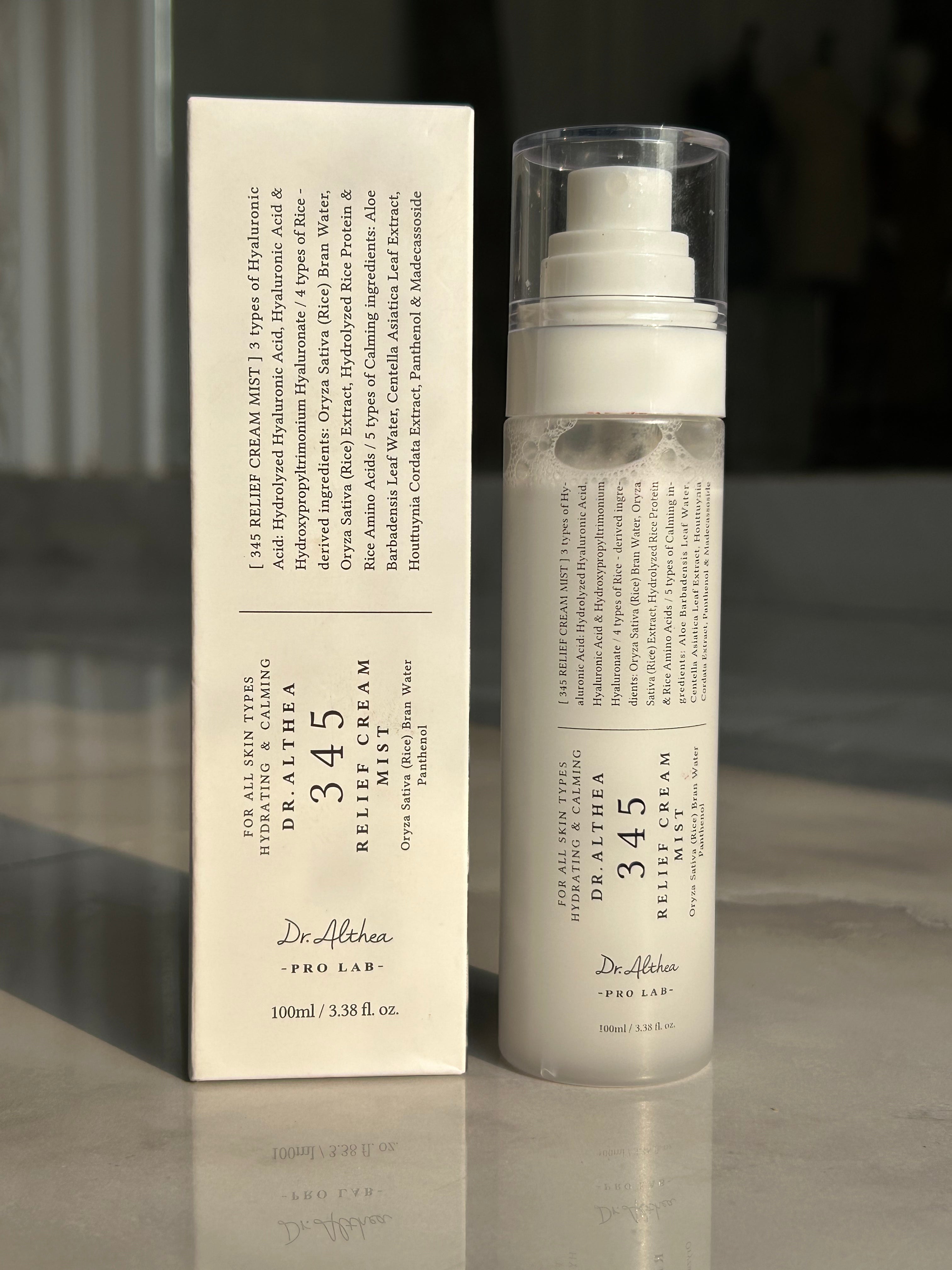 dr althea relief cream mist 100ml