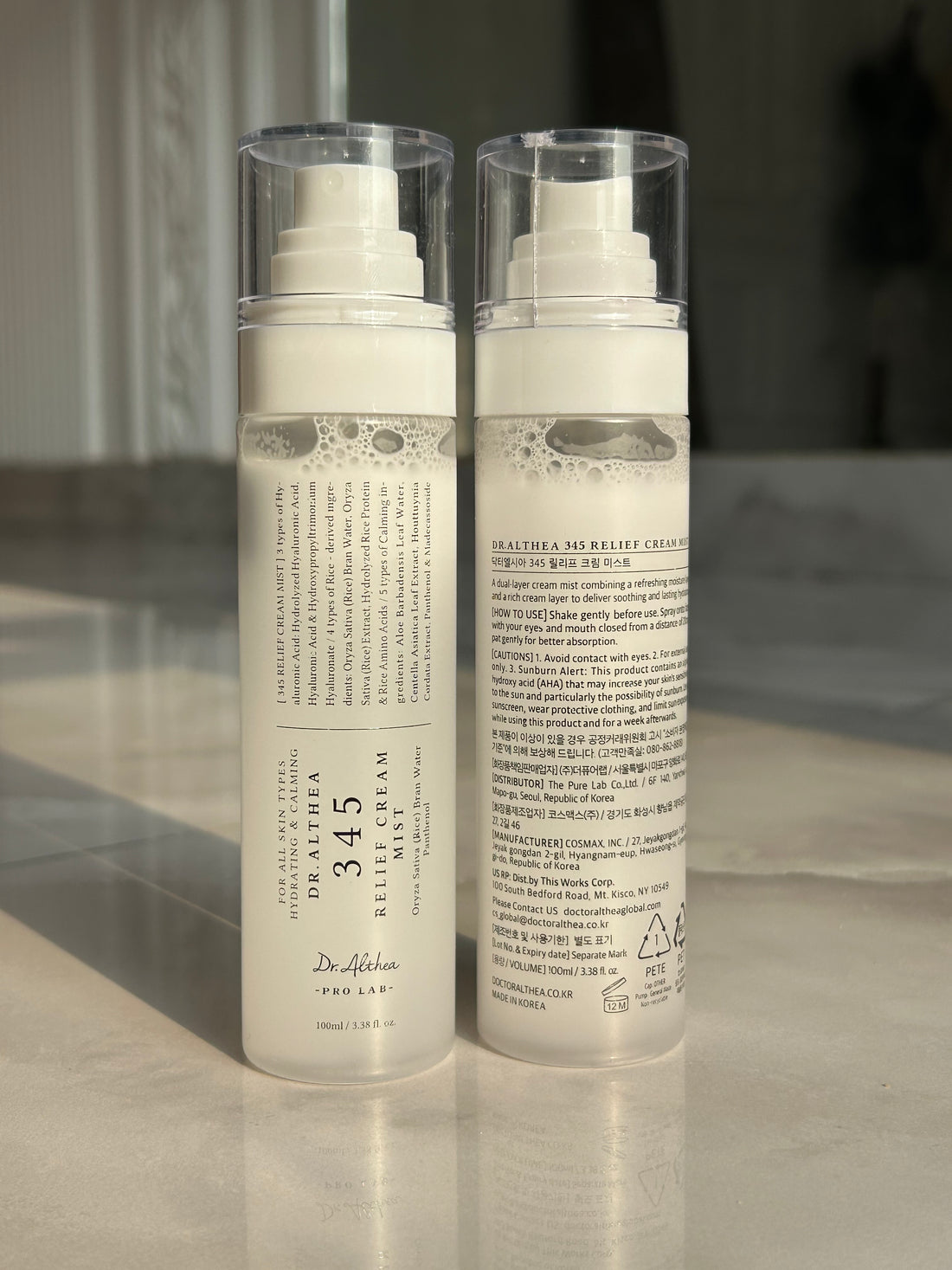 dr althea relief cream mist 100ml