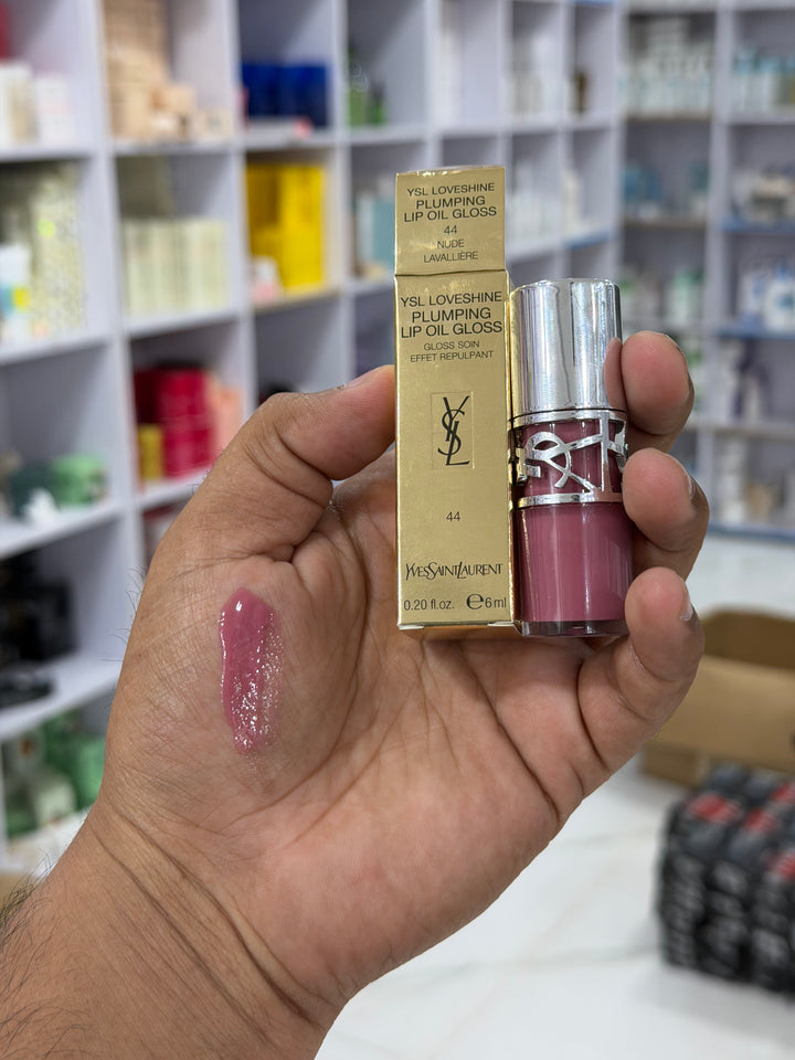 YSL Beauty Loveshine Plumping Lip Oil Gloss – 44 Nude Lavalliere