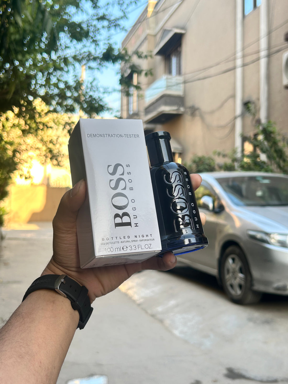 Original Tester Perfume - Hugo Boss Bottled Night Perfume Tester - 100mL