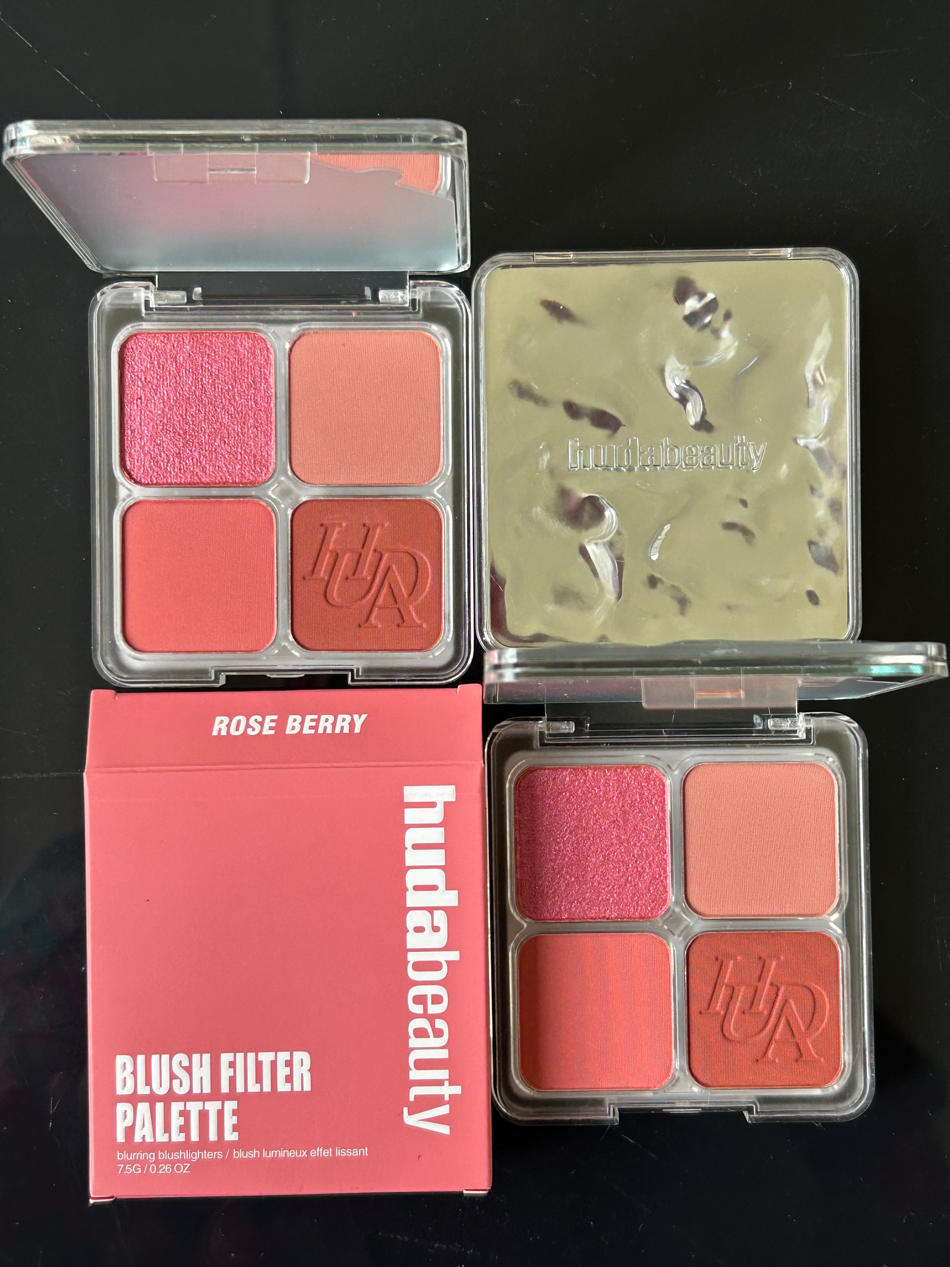 BLUSH FILTER BLURRING BLUSHLIGHTERS PALETTE - HUDA BEAUTY