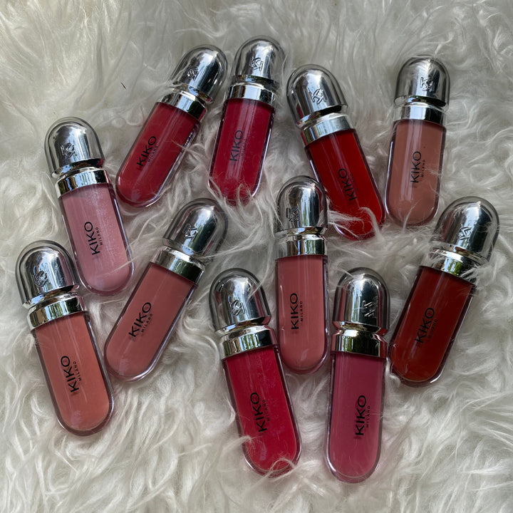 Kiko Milano Lip Glosses (All Shades Available - Limited Stock)