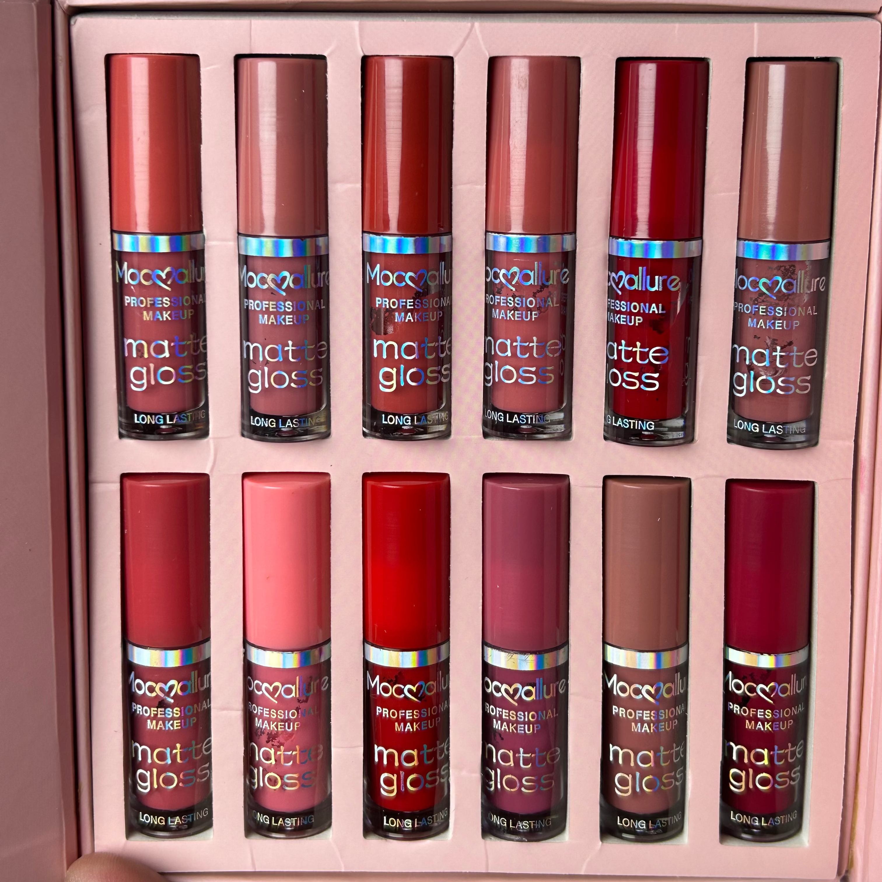 Mocallure matte gloss Long-Lasting 12pcs