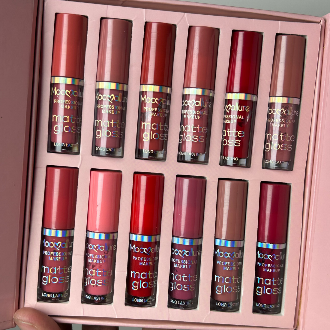 Mocallure matte gloss Long-Lasting 12pcs