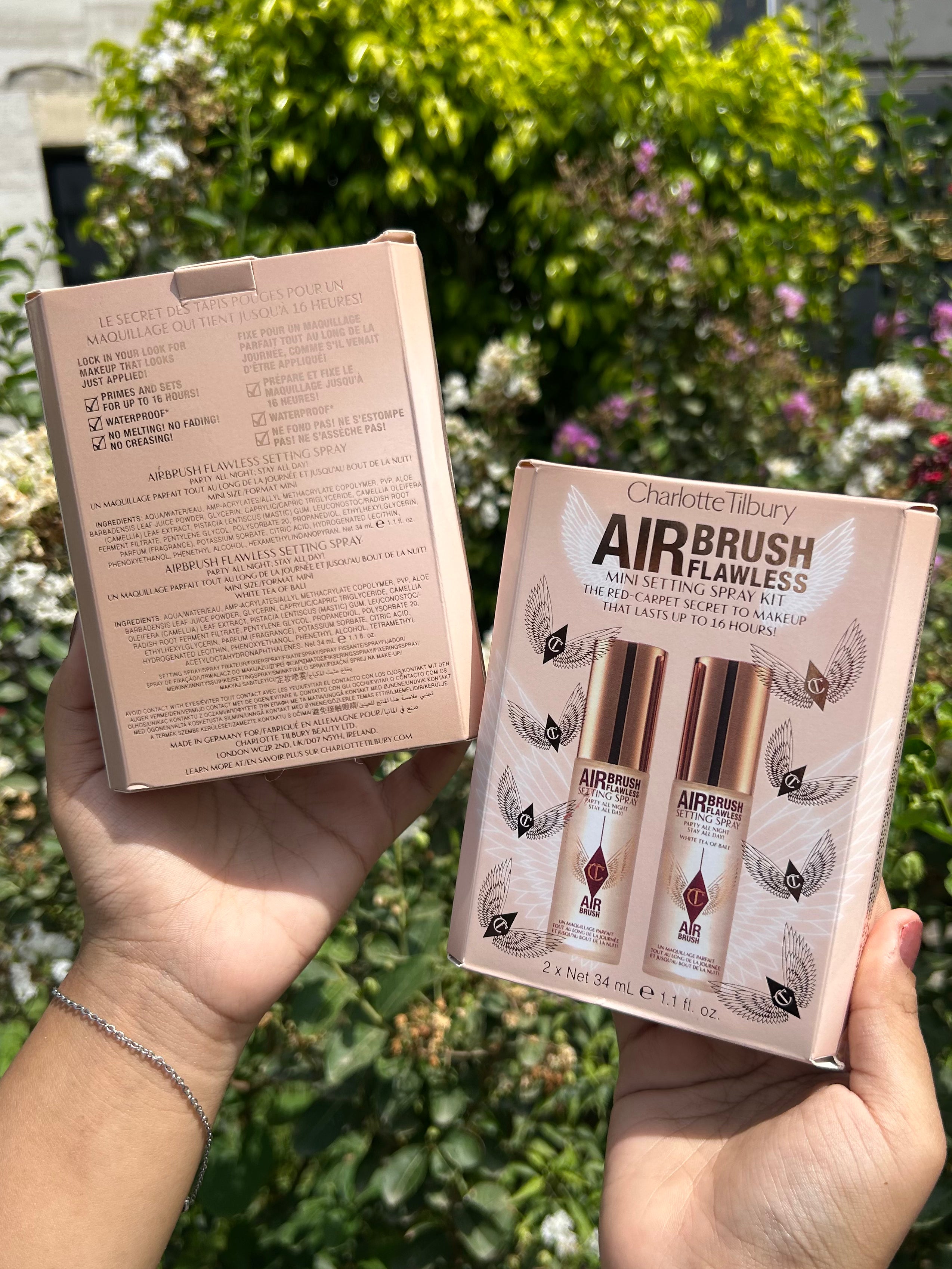 Charlotte Tilbury AIRBRUSH Flawless mini setting spray kit
