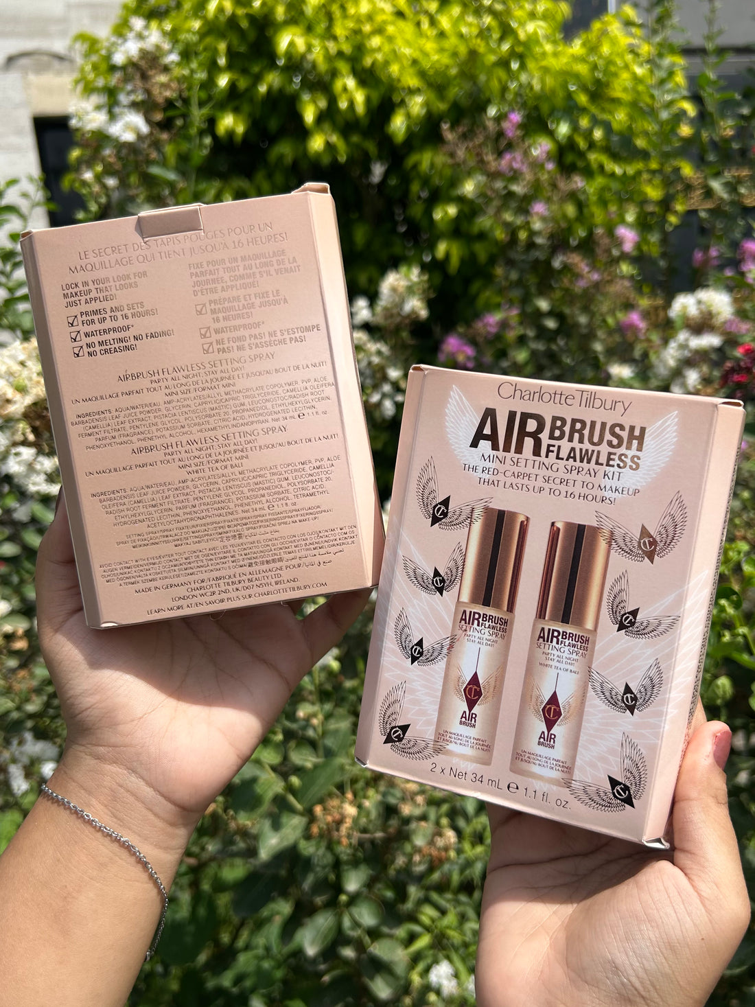 Charlotte Tilbury AIRBRUSH Flawless mini setting spray kit