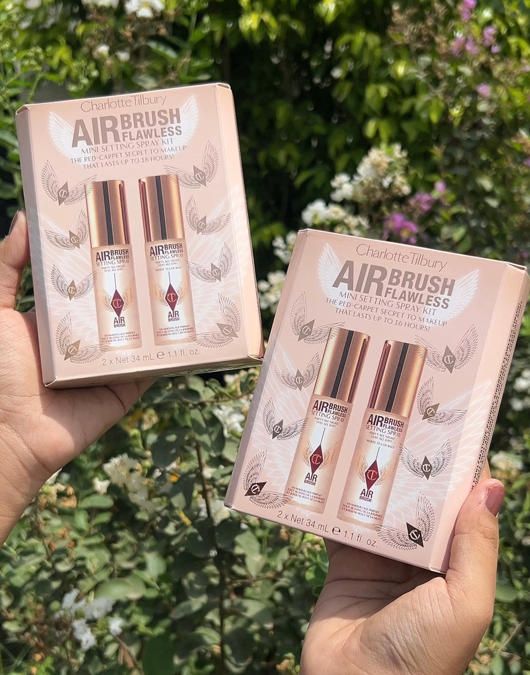 Charlotte Tilbury AIRBRUSH Flawless mini setting spray kit