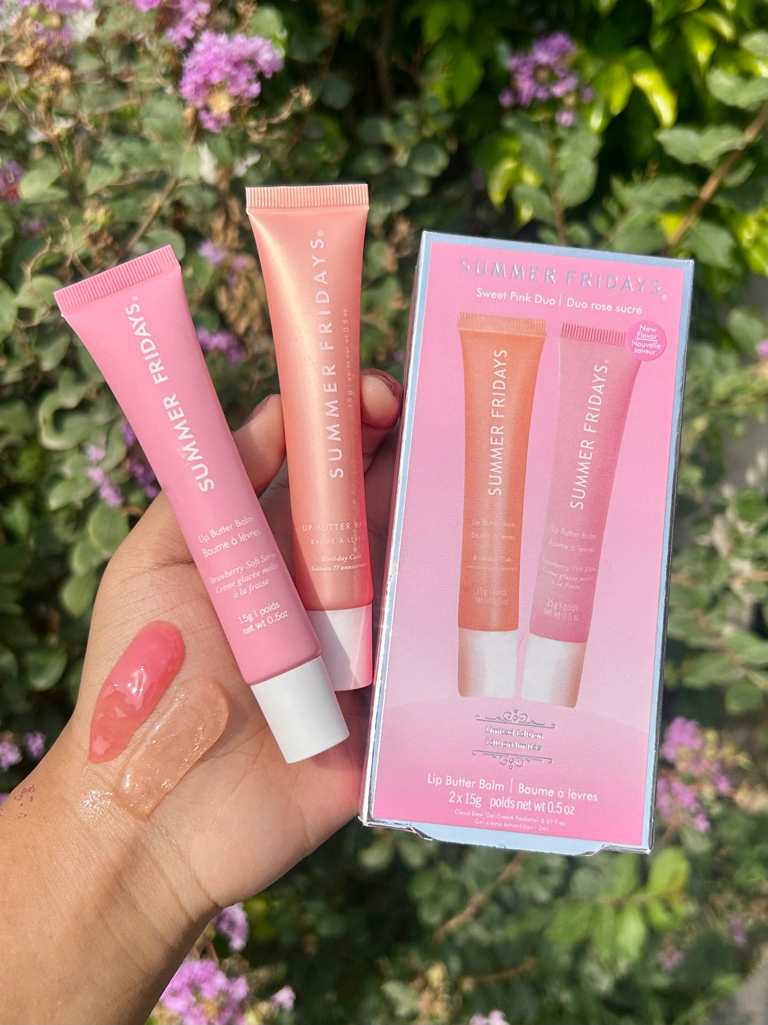 SUMMER FRIDAY'S sweet pink duo (pack of 2)