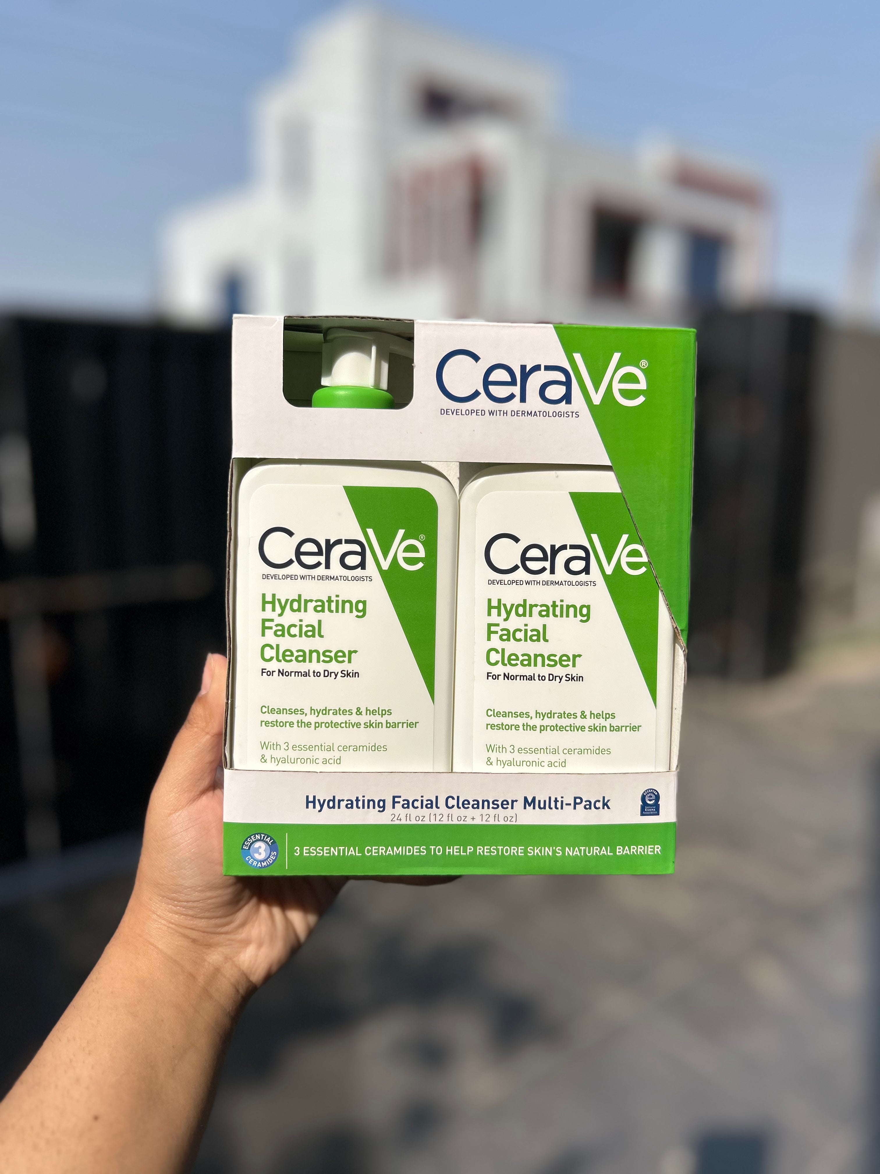 CeraVe Hydrating facial cleanser pack of 2