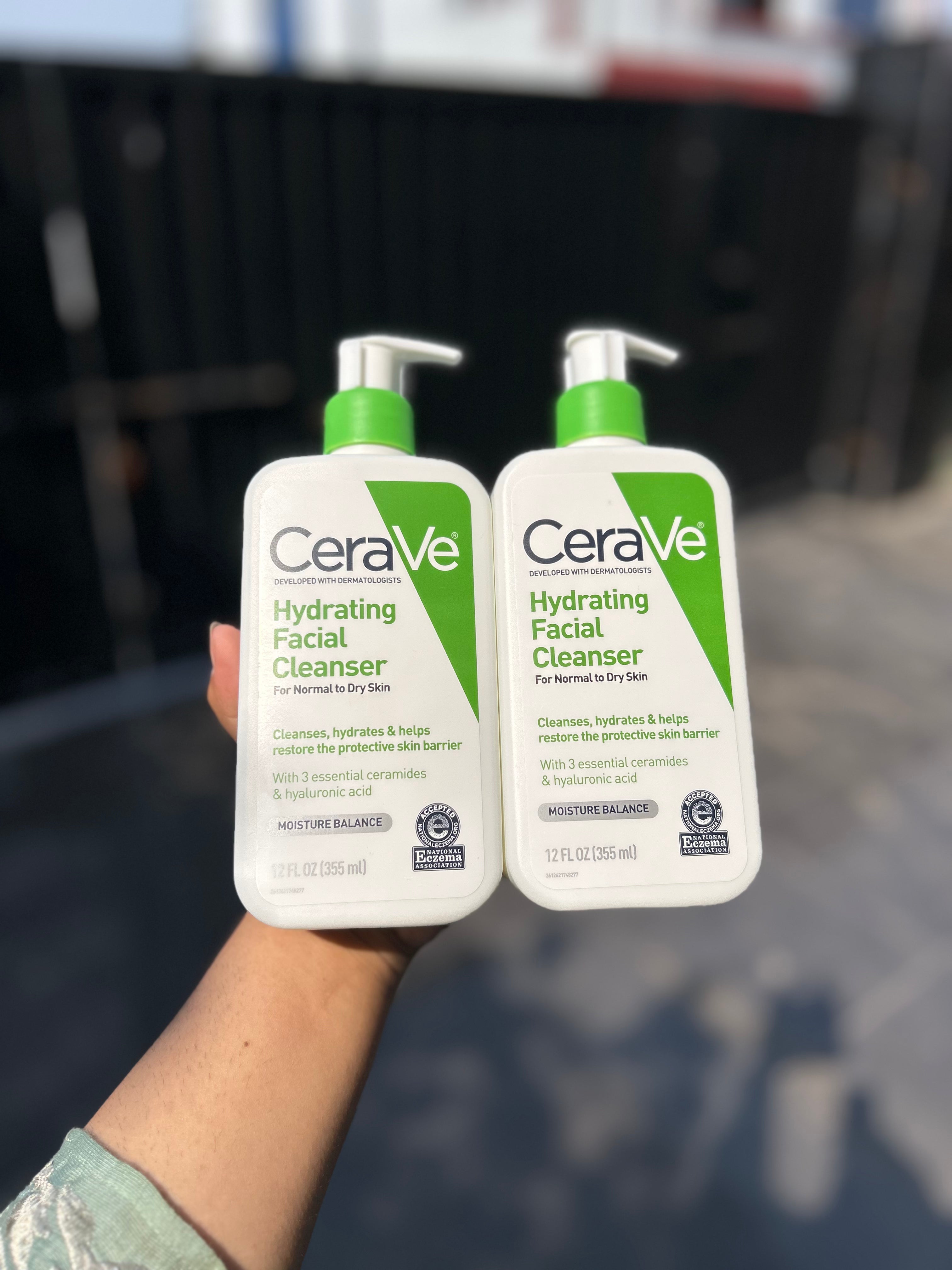 CeraVe Hydrating facial cleanser pack of 2