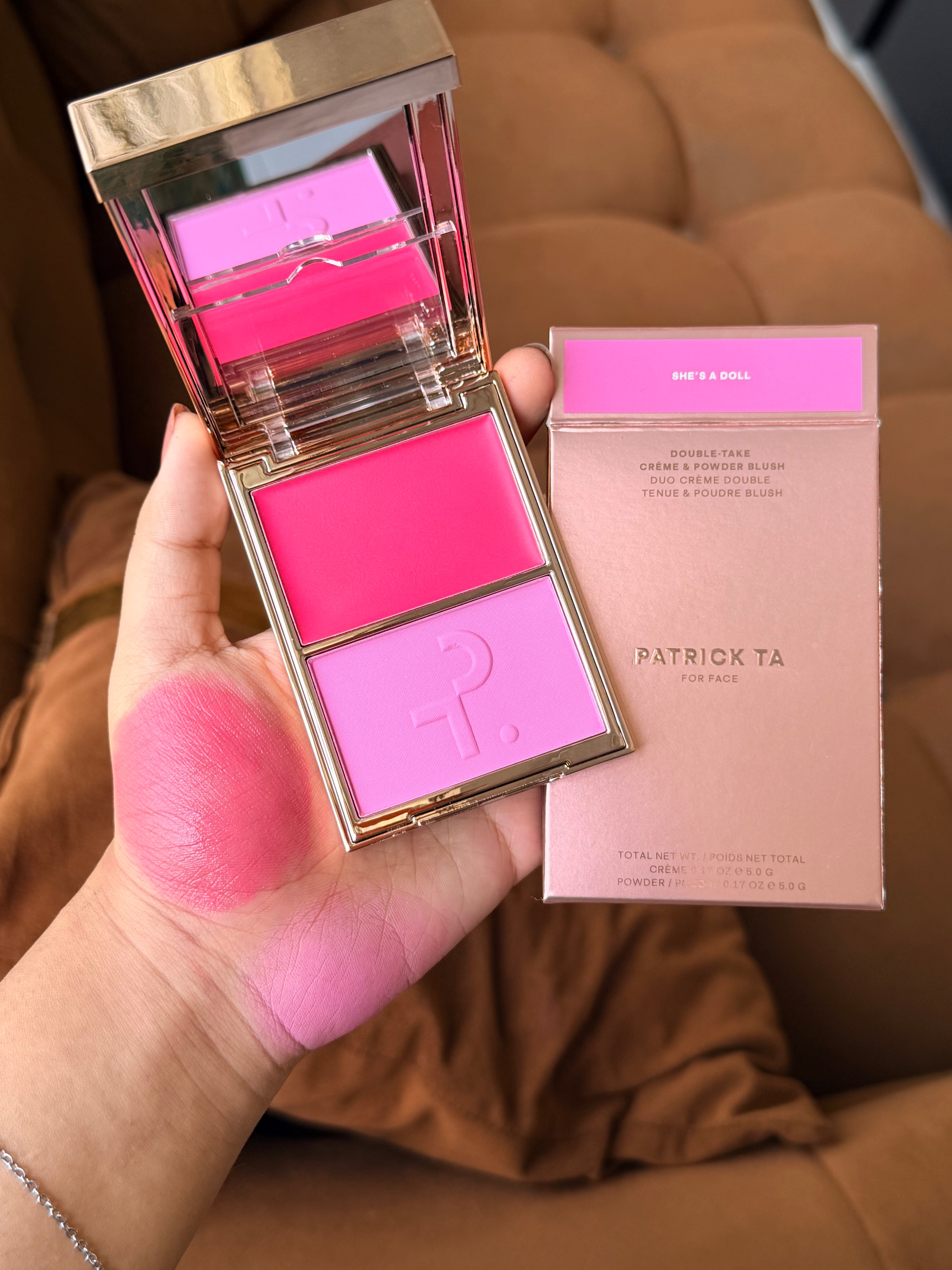 Patrick TA Double Take Creme & Powder Blush