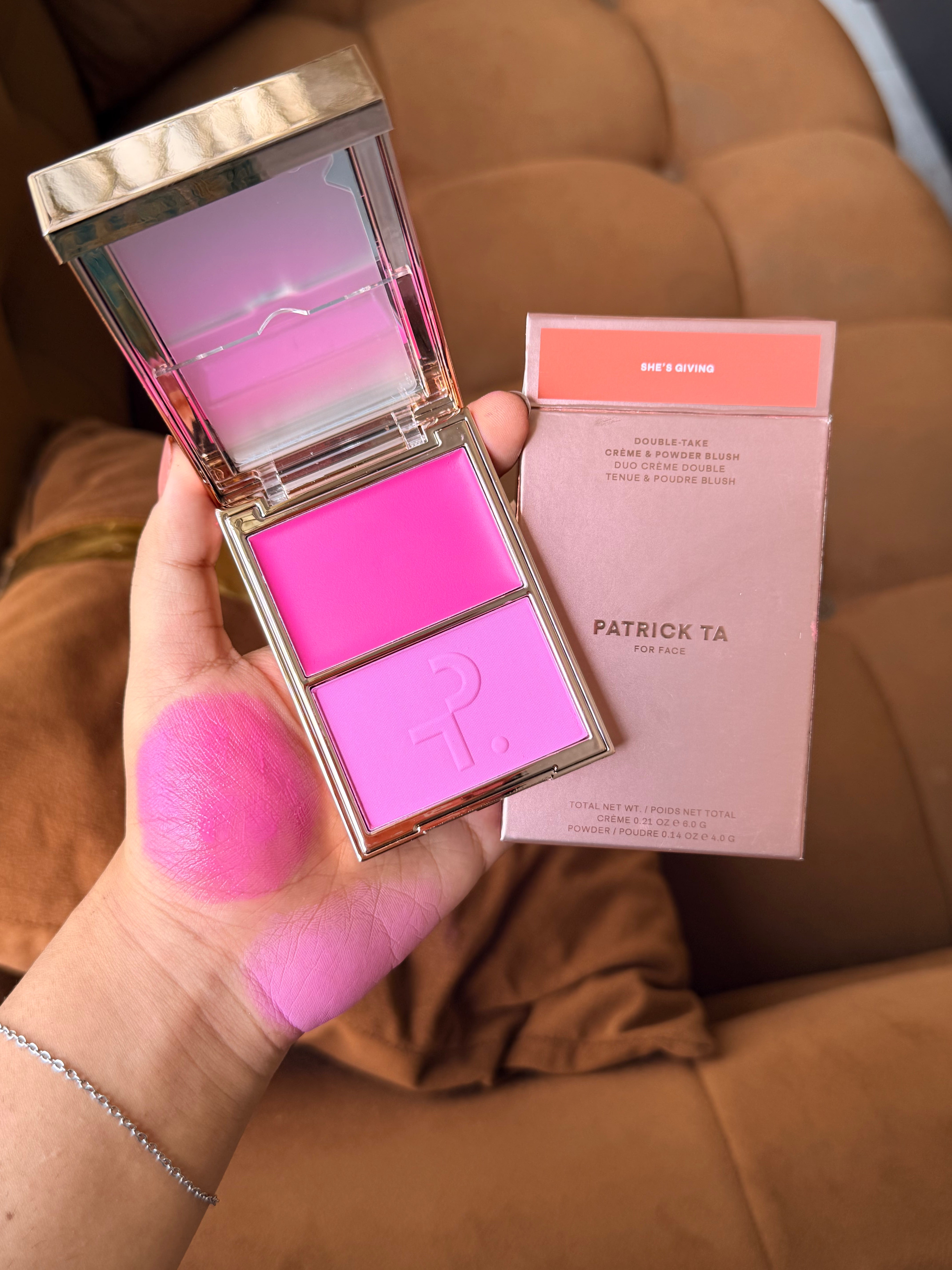 Patrick TA Double Take Creme & Powder Blush
