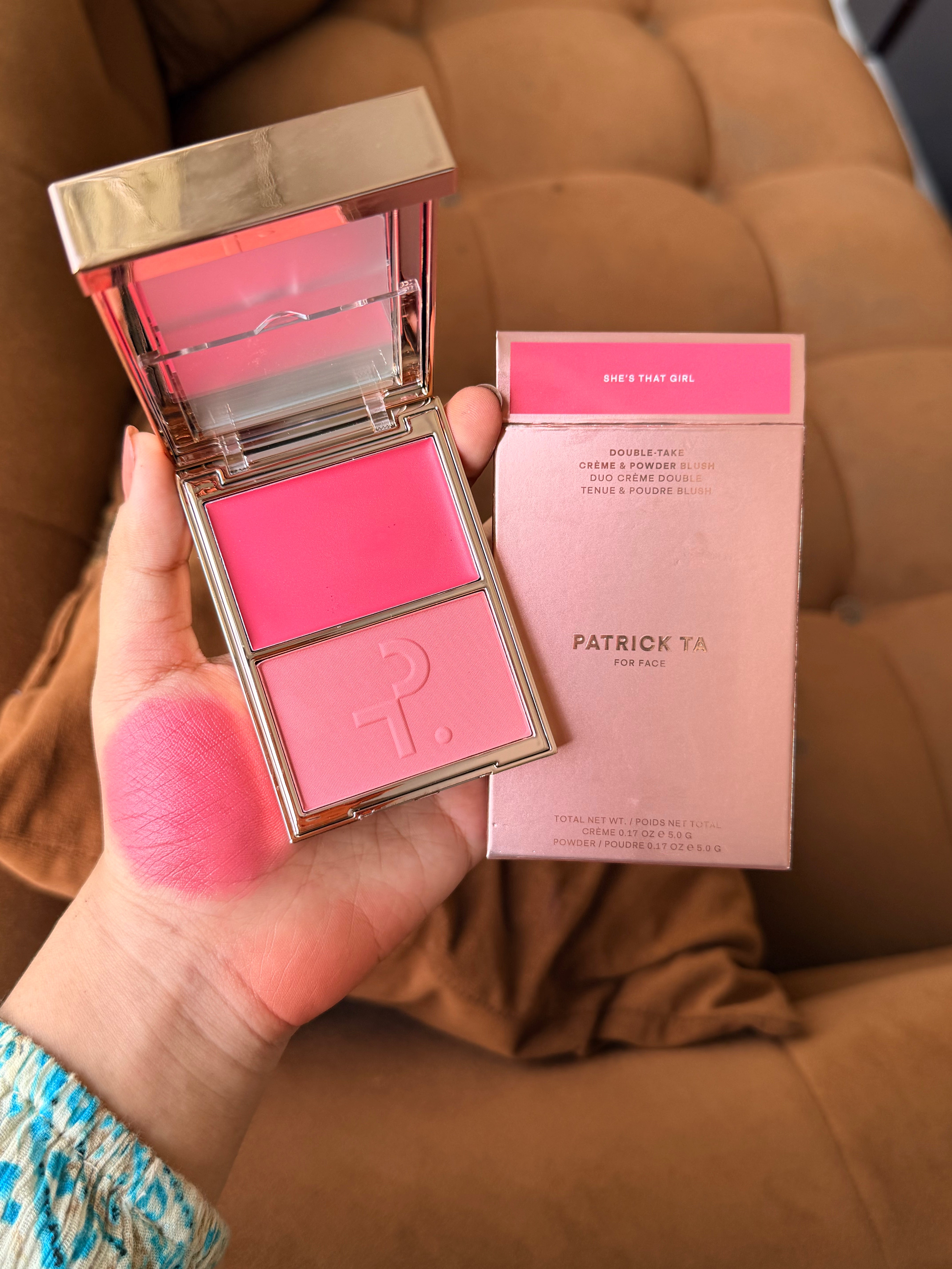Patrick TA Double Take Creme & Powder Blush