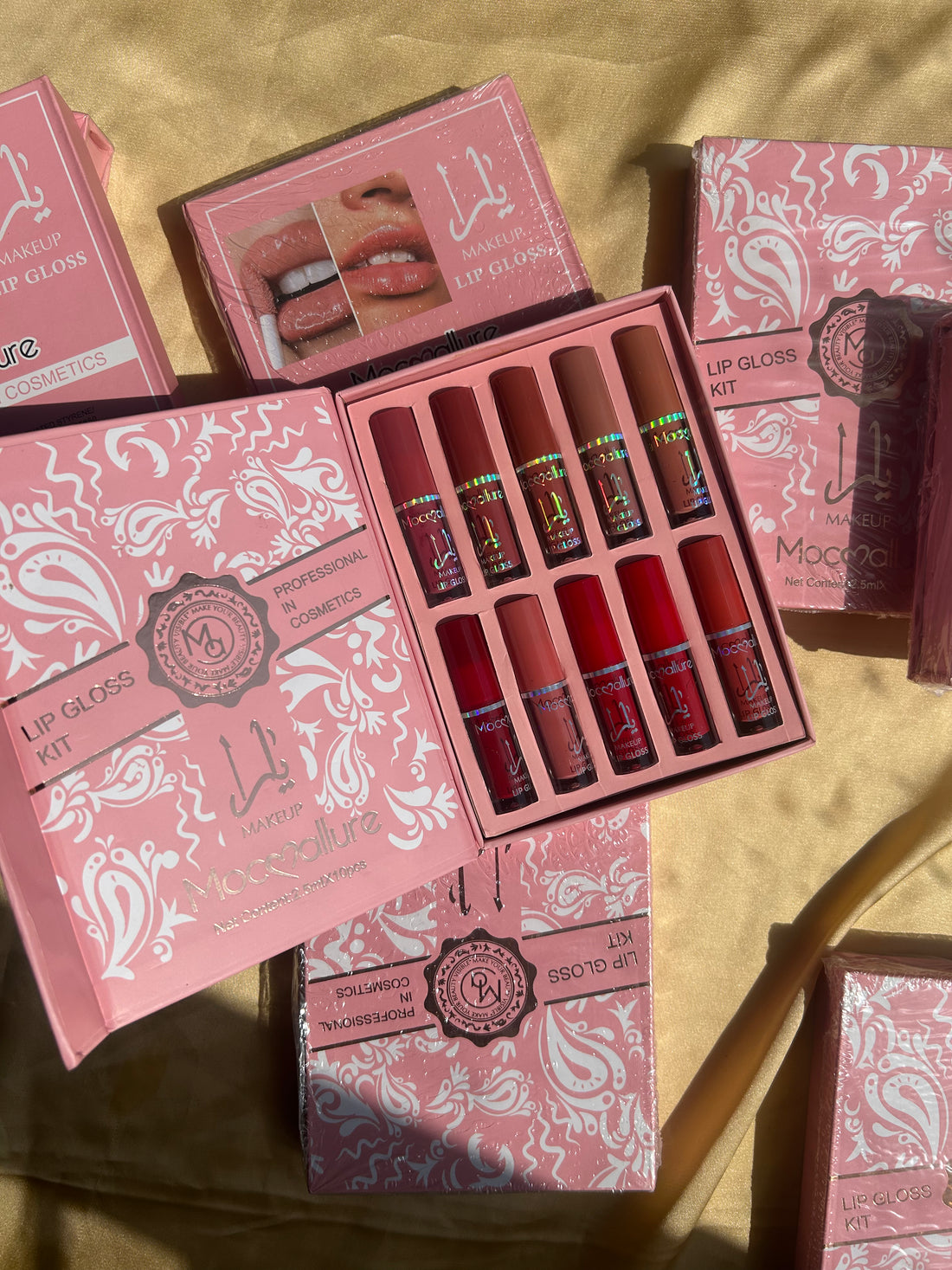 mocallure yara lip gloss kit 10 pcs matte