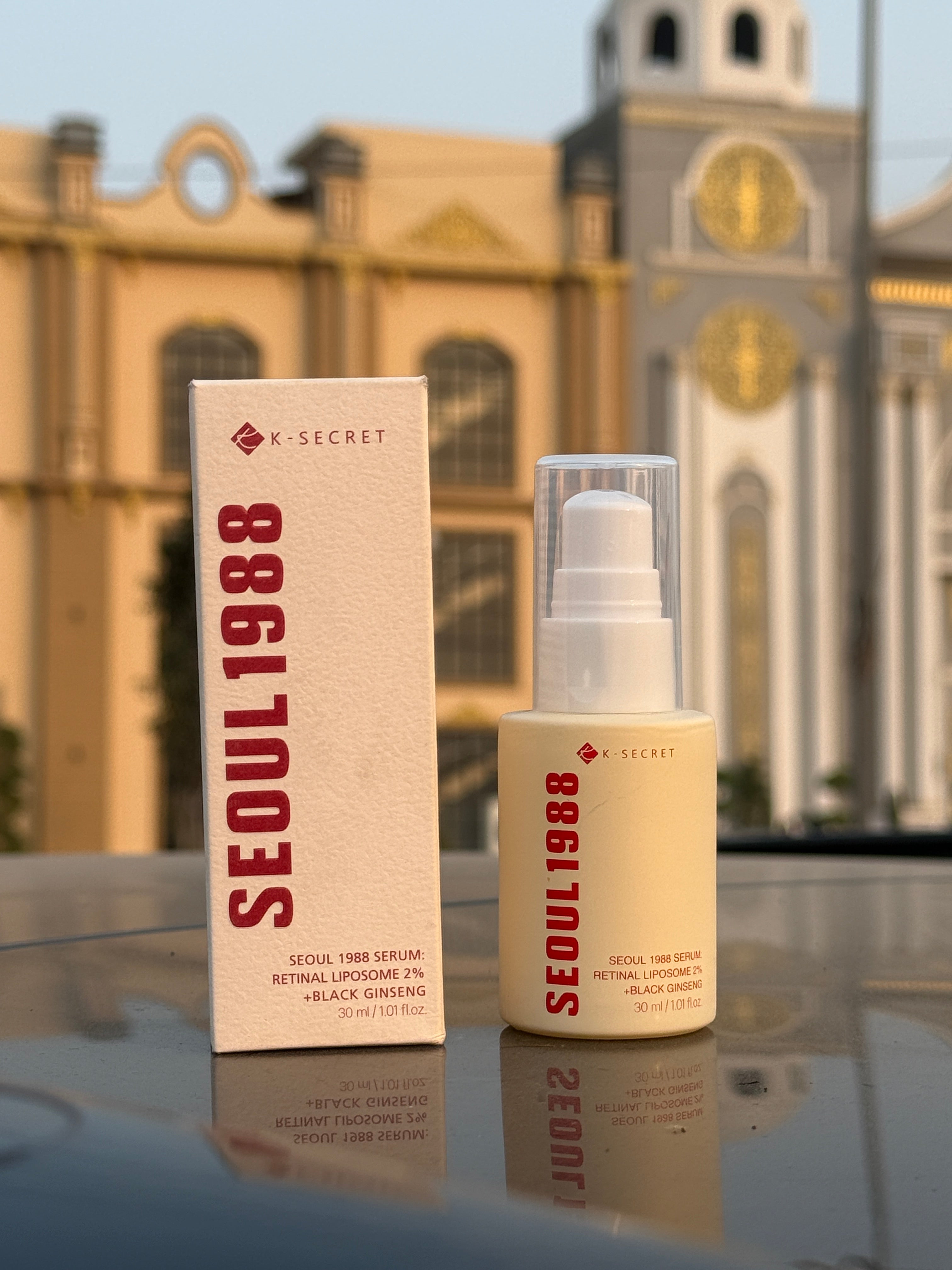 K-SECRET SEOUL 1988 Serum : Retinal Liposome 2% + Black Ginseng 30ml