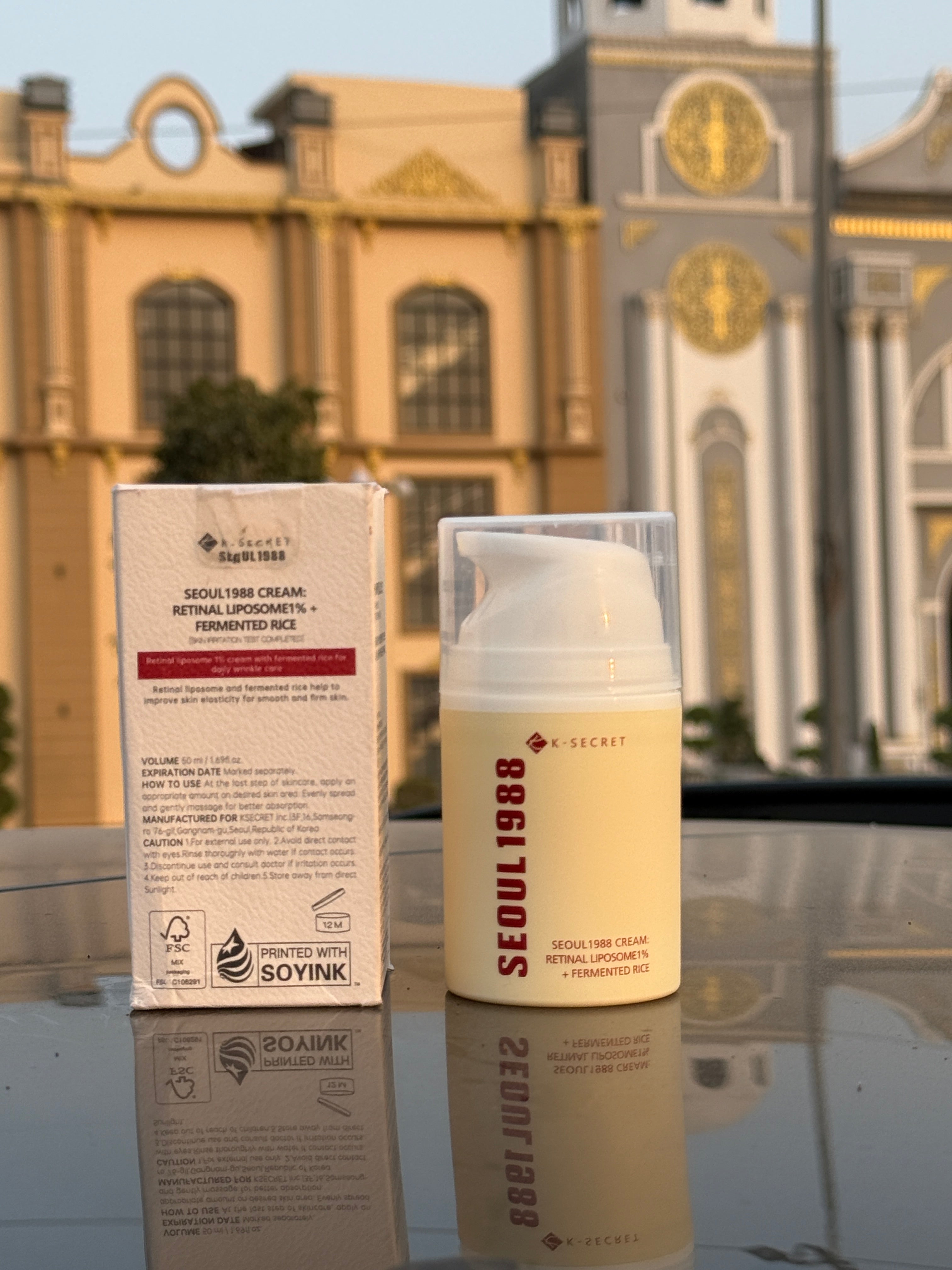 K-SECRET SEOUL 1988 Cream : Retinal Liposome 1% + Fermented Rice 50ml