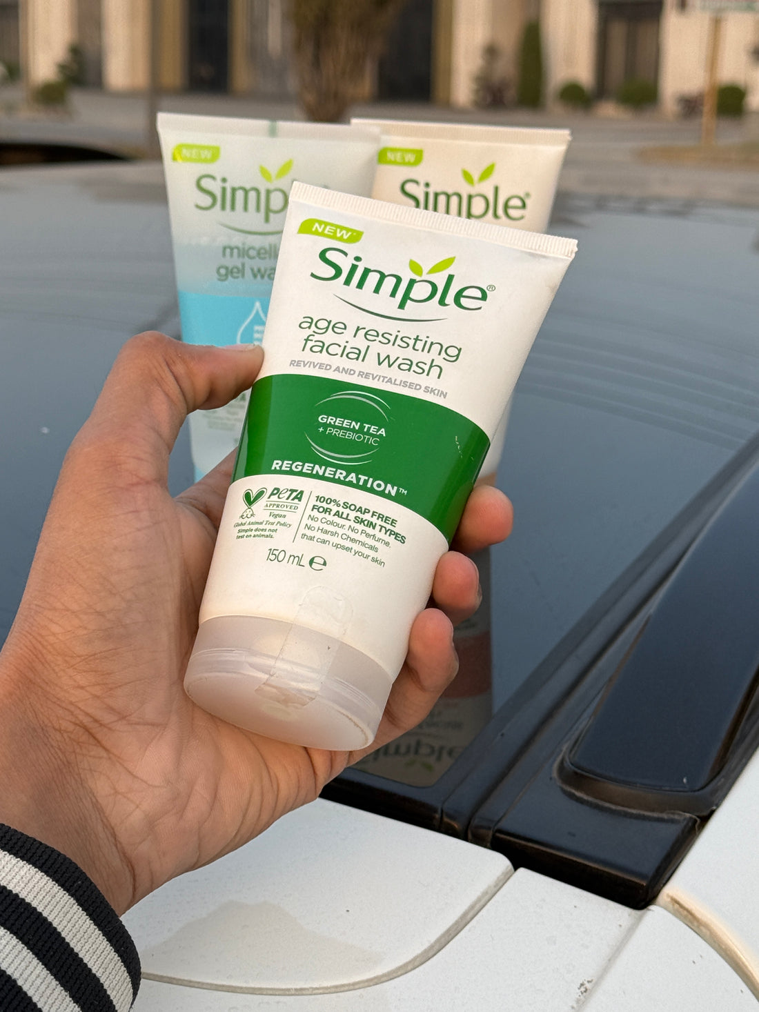SIMPLE FACE WASH 3 VARIENTS