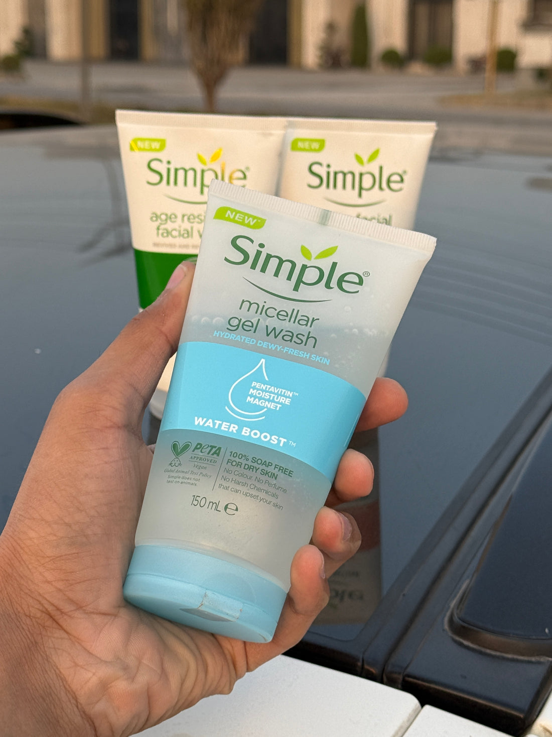 SIMPLE FACE WASH 3 VARIENTS