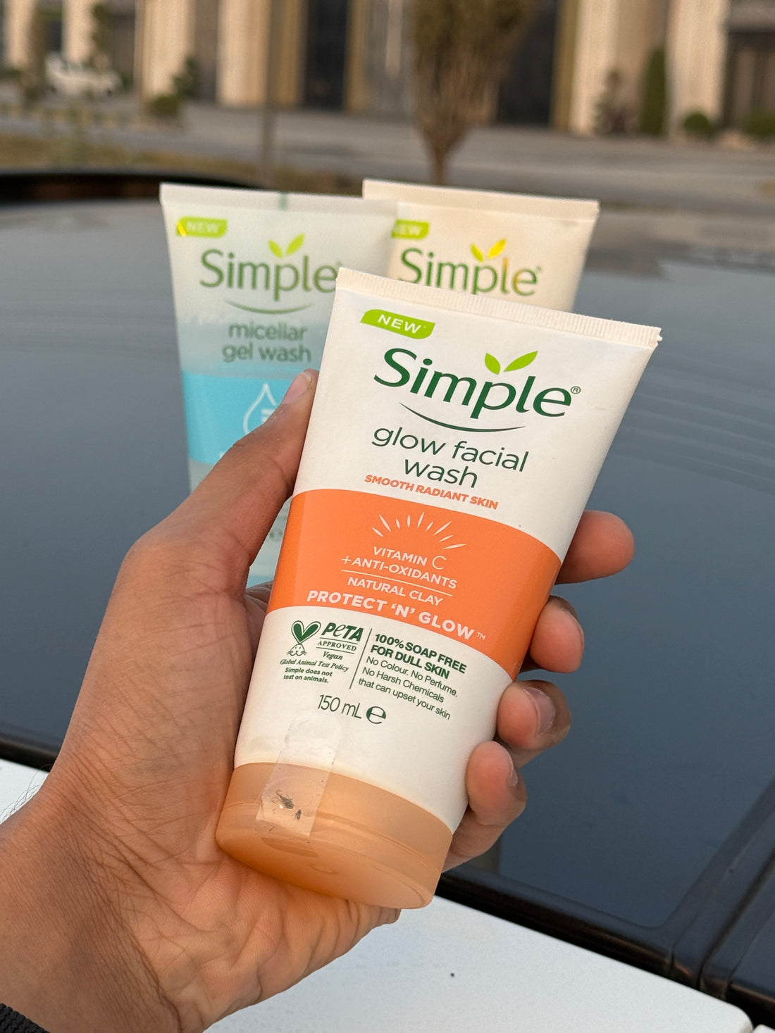 SIMPLE FACE WASH 3 VARIENTS