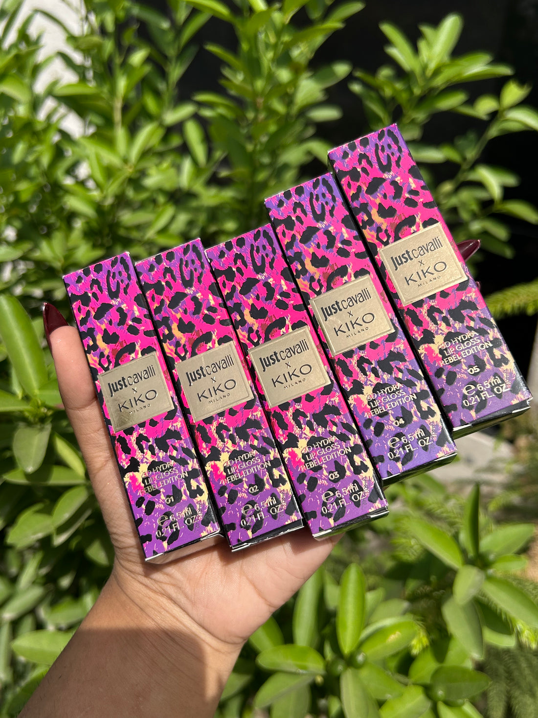 Just cavalli X kiko milano 3D hydra lip gloss rebeledition