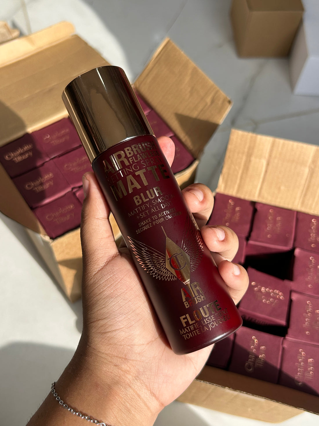 Charlotte Tilbury AIRBRUSH flawless setting spray matte blur 100ml