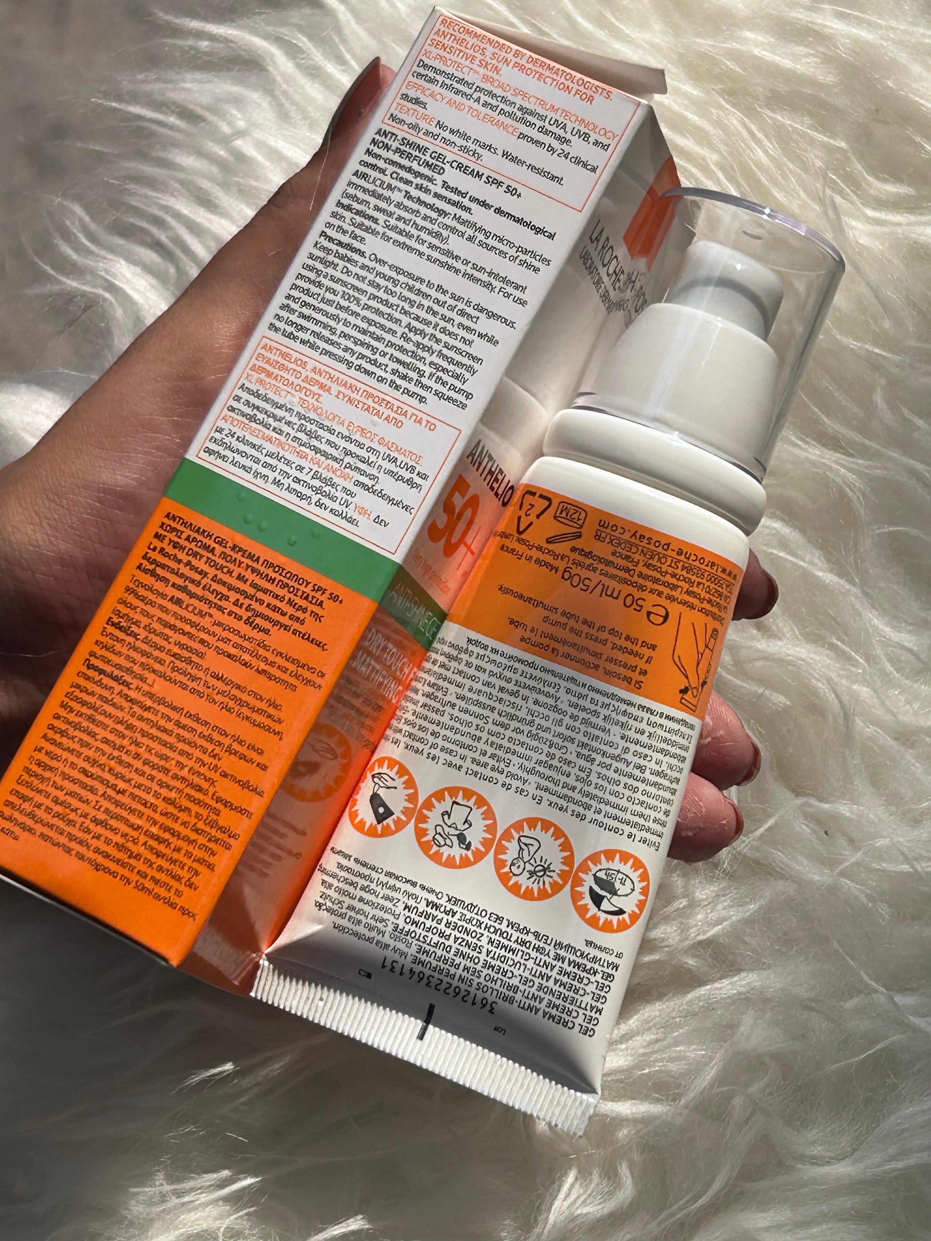 La Roche-Posay Anthelios Anti-Shine Sun Cream Gel SPF50+