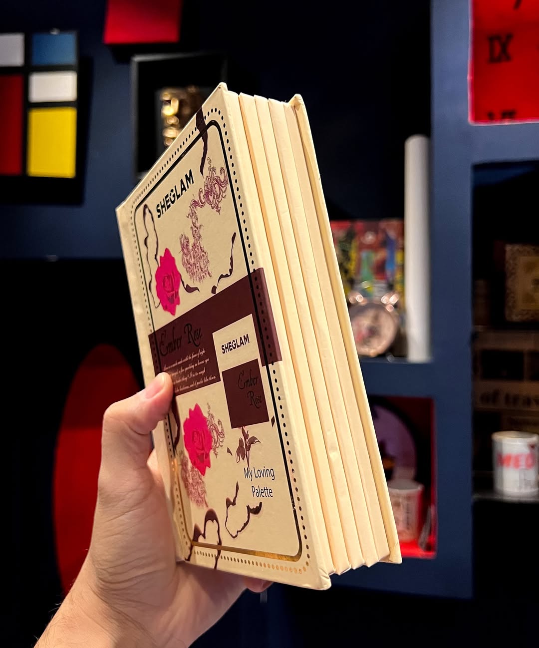 SHEGLAM palette Book EMBER ROSE🥀 My Loving Palette