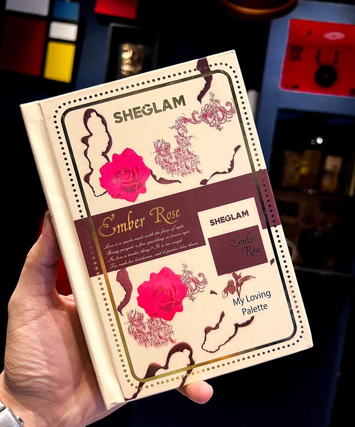 SHEGLAM palette Book EMBER ROSE🥀 My Loving Palette