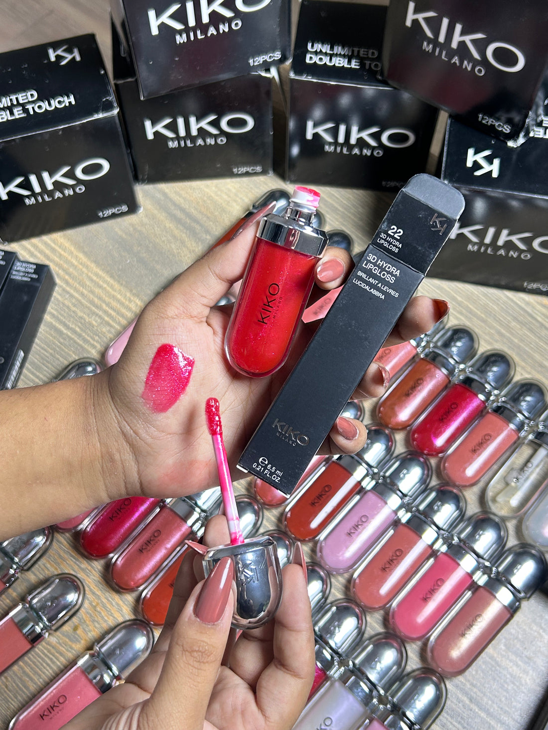 Kiko Milano 3d hydra lip gloss ( most trendy shades )