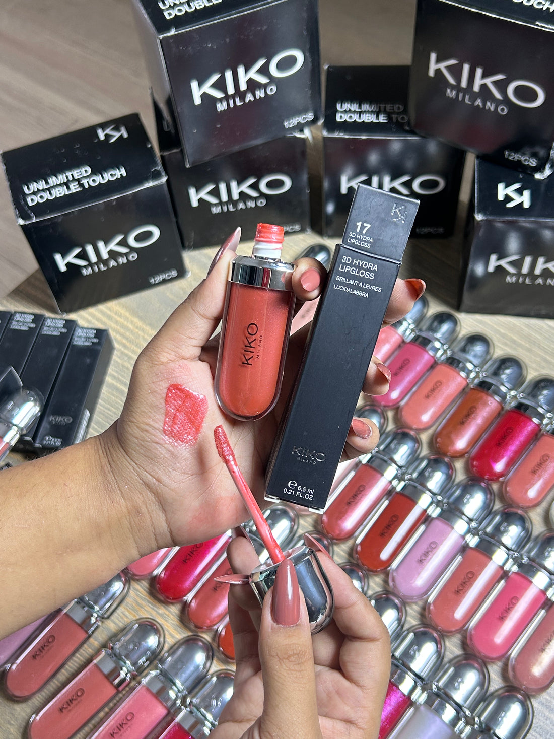 Kiko Milano 3d hydra lip gloss ( most trendy shades )