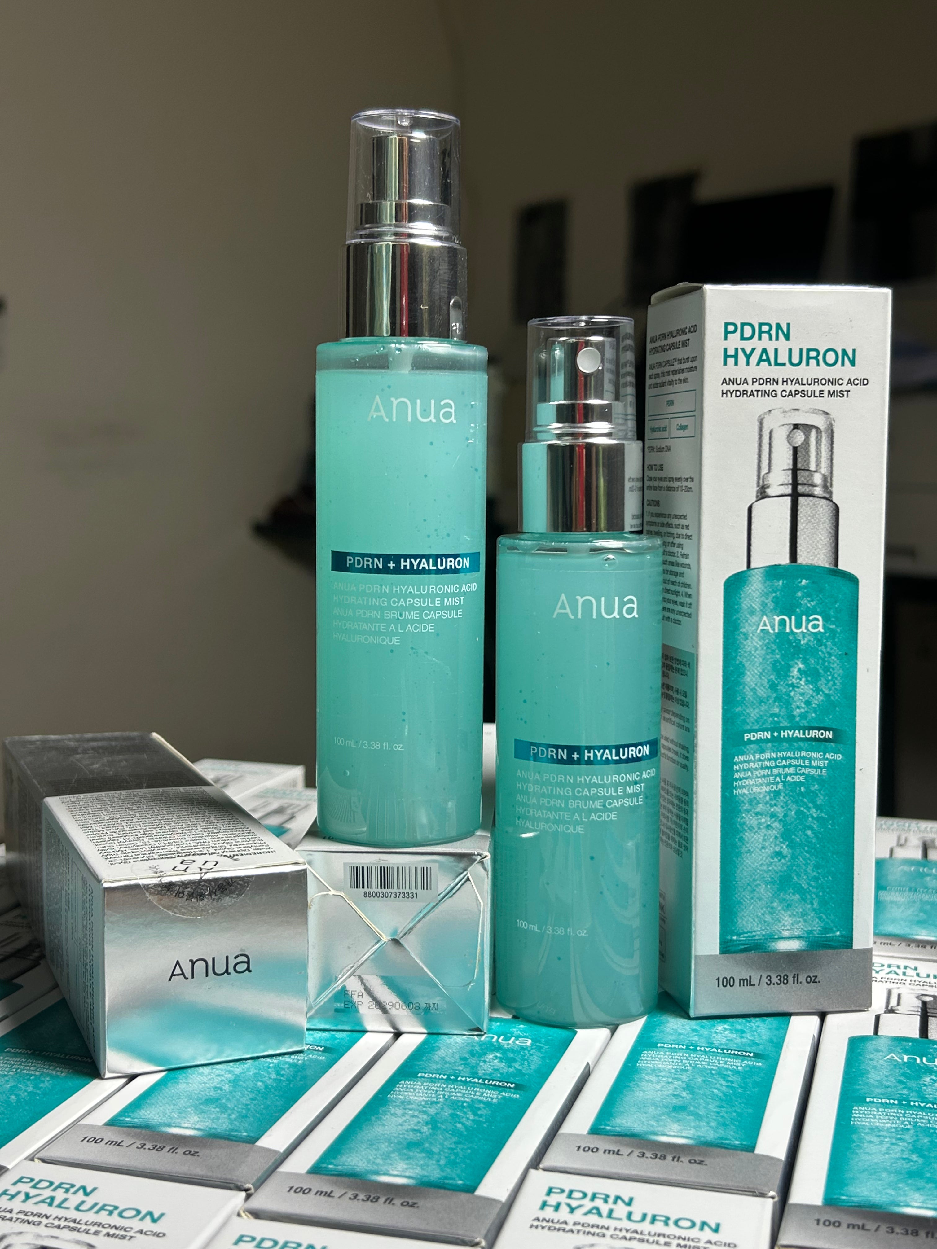 ANUA PDRN Hyaluronic acid hydrating capsule mist